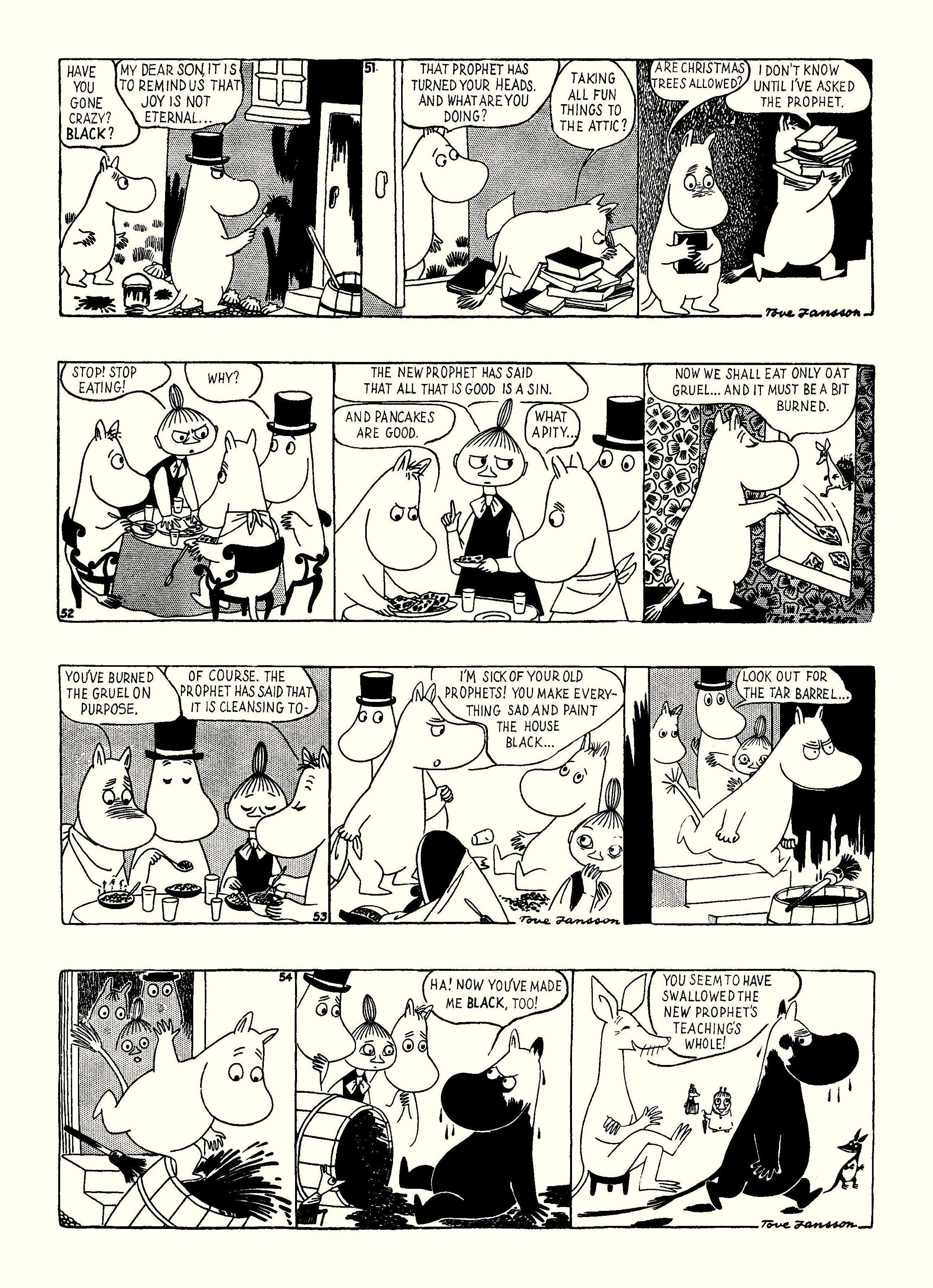 Read online Moomin: The Complete Tove Jansson Comic Strip comic -  Issue # TPB 2 - 77