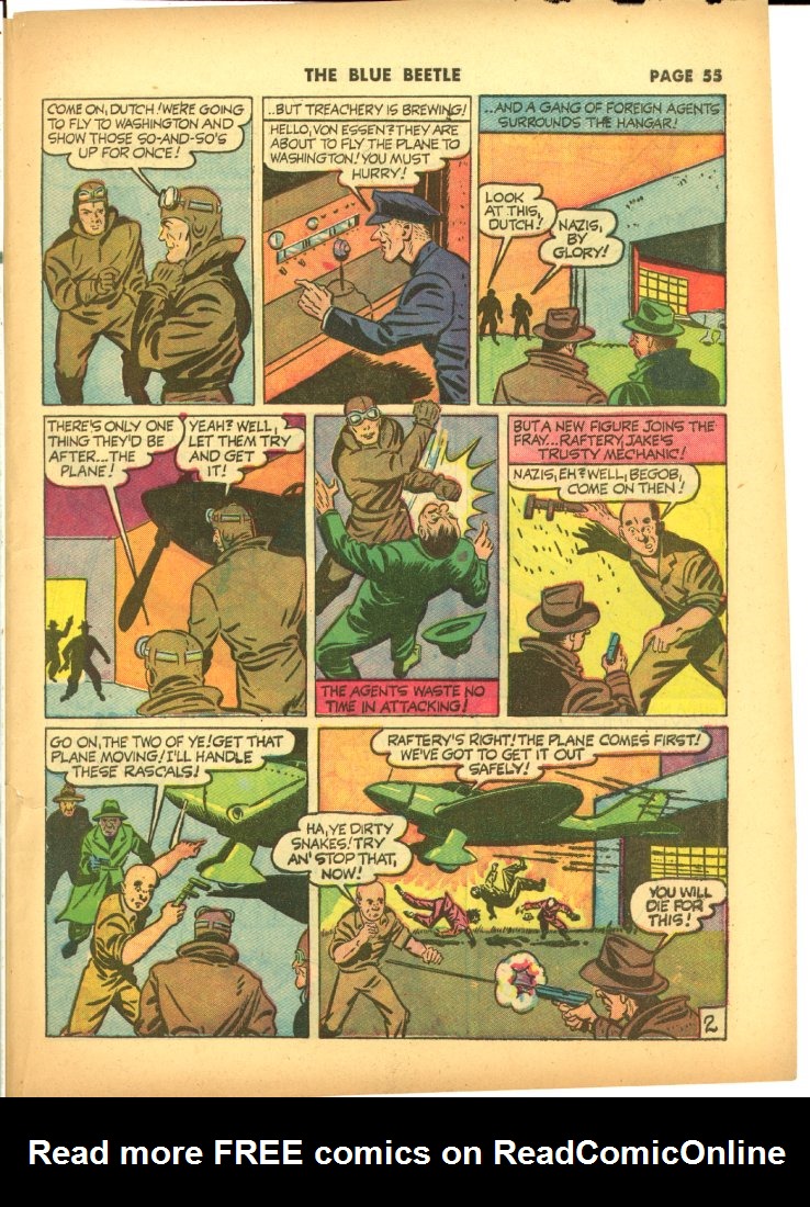 Read online The Blue Beetle comic -  Issue #9 - 56