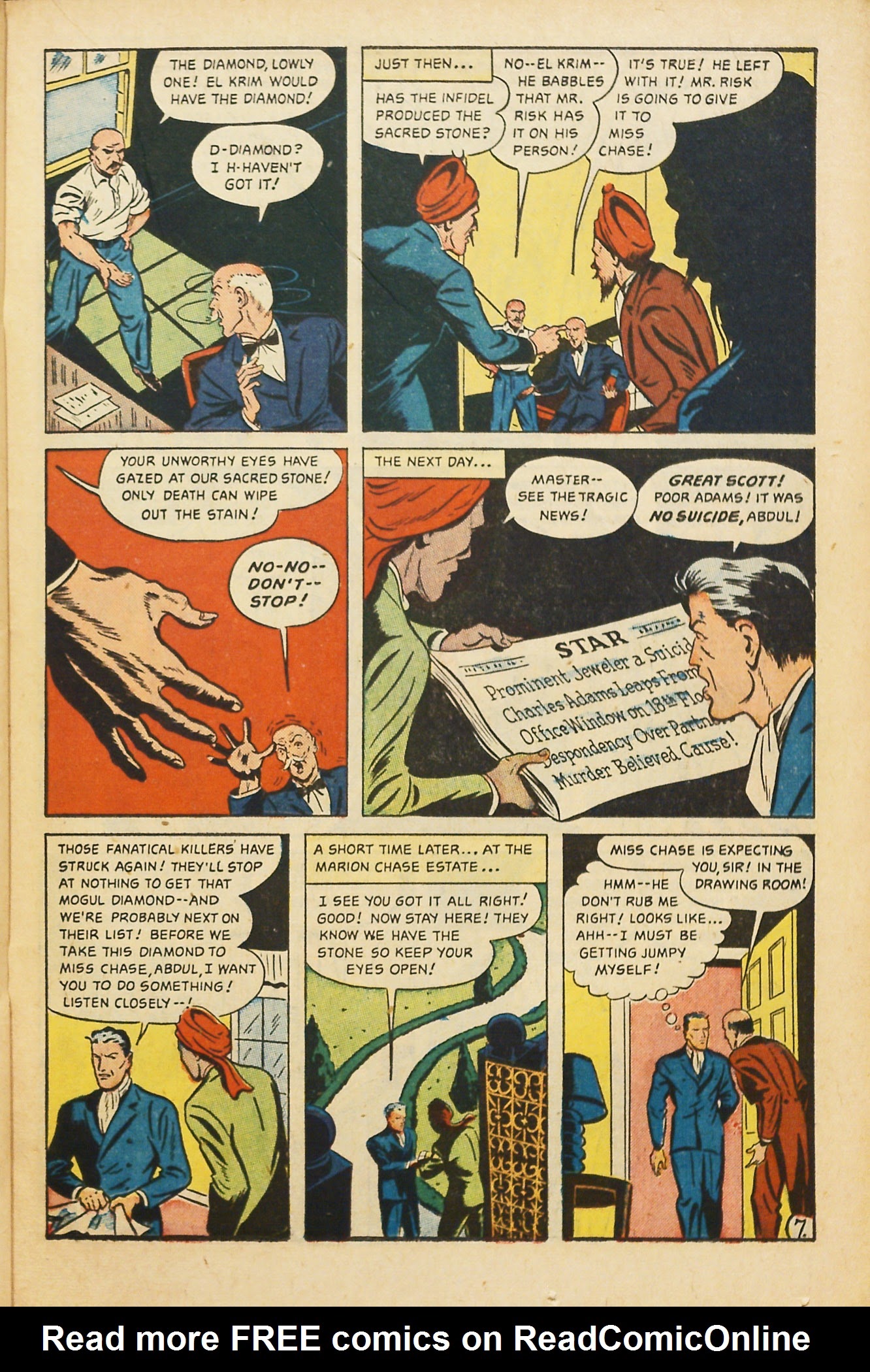 Read online Super-Mystery Comics comic -  Issue #38 - 29