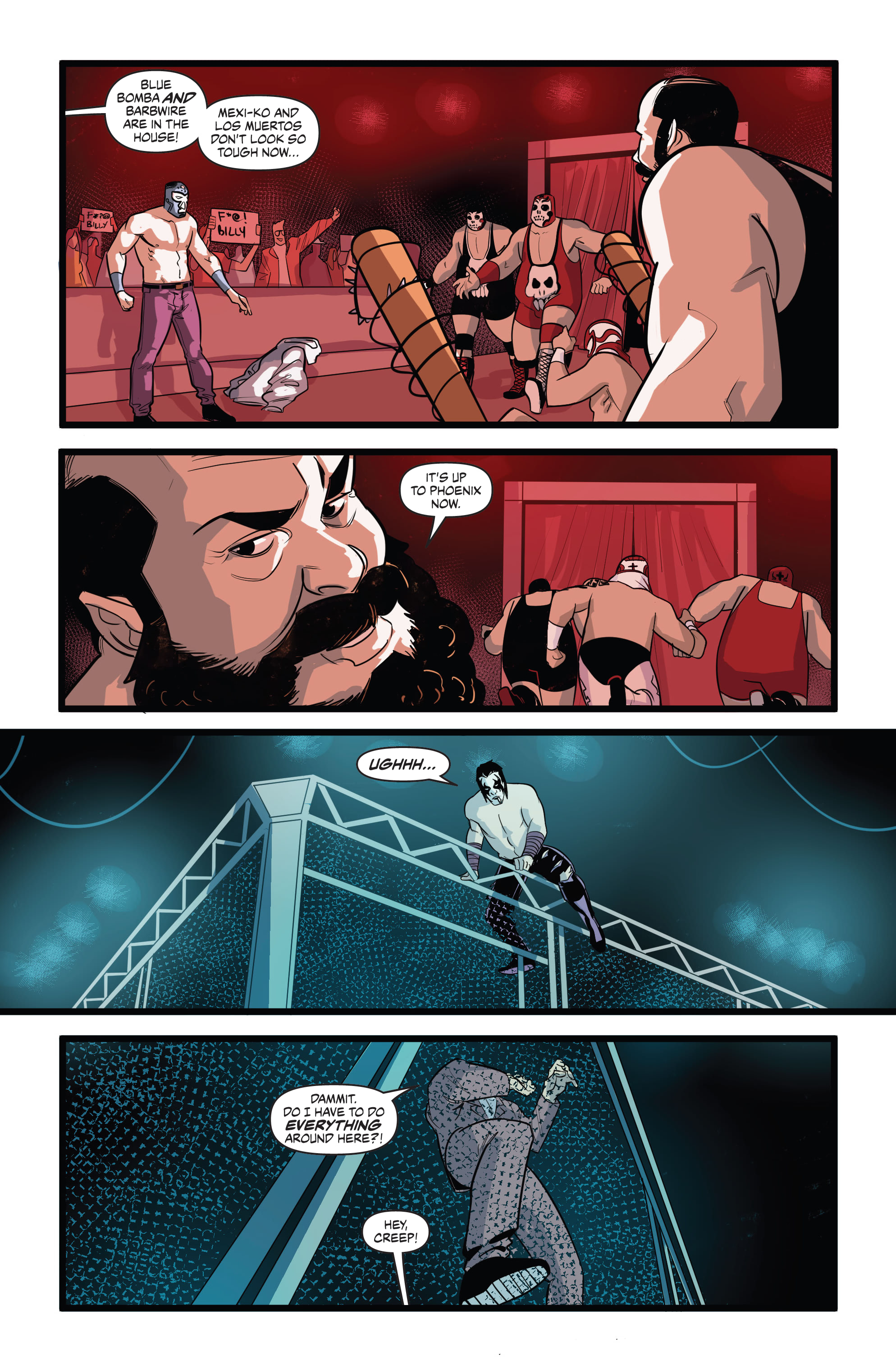 Read online Over the Ropes comic -  Issue # _TPB - 110