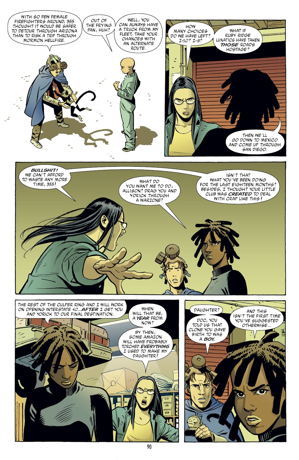 Y: The Last Man (2002) issue TPB 4 - Page 90