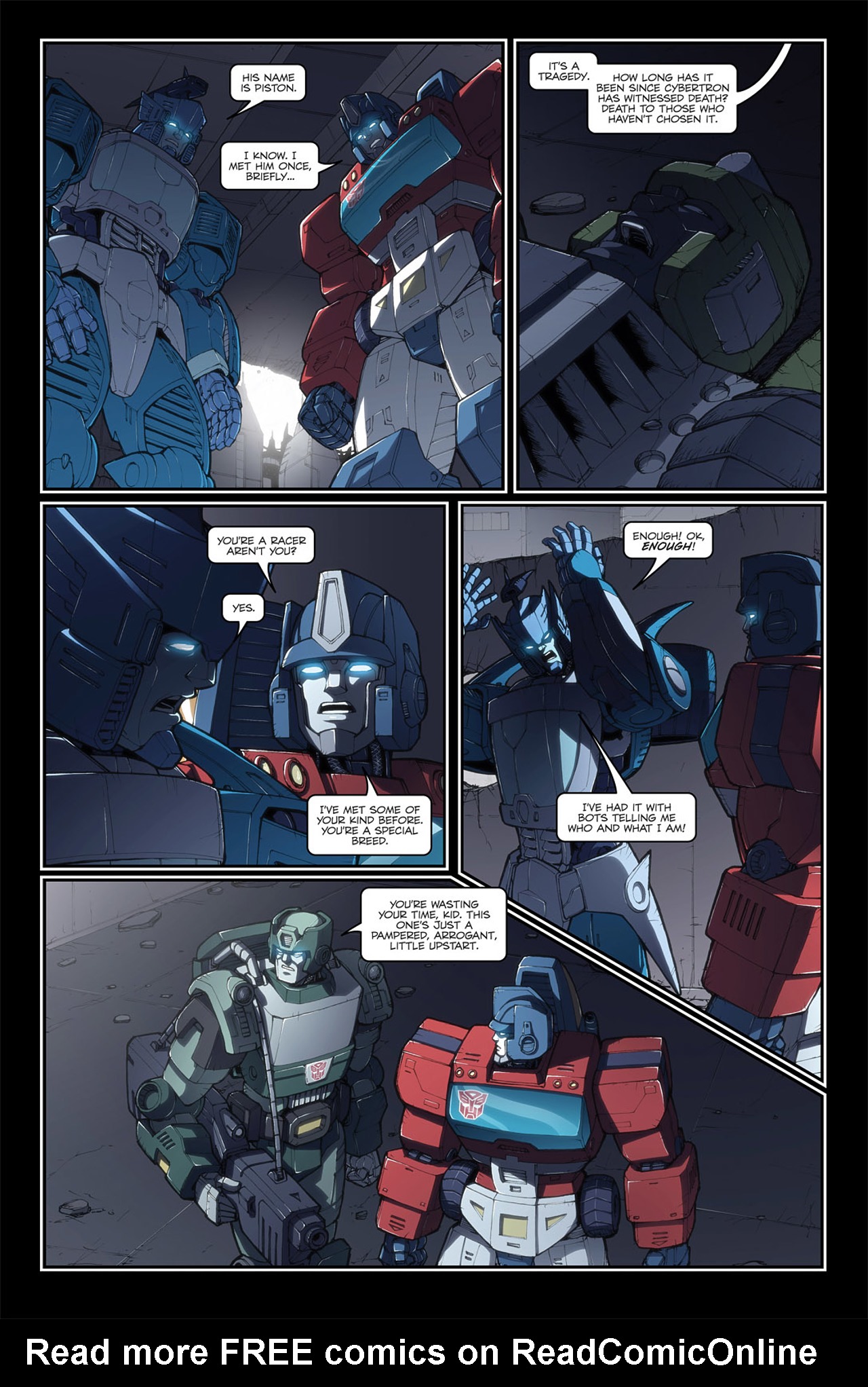 Read online Transformers Spotlight: Blurr comic -  Issue # Full - 20