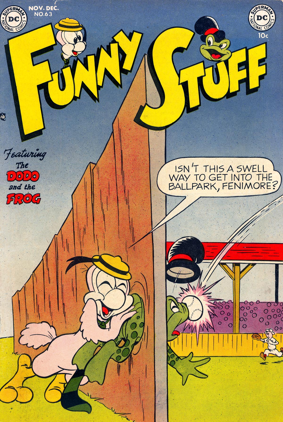 Read online Funny Stuff comic -  Issue #63 - 1