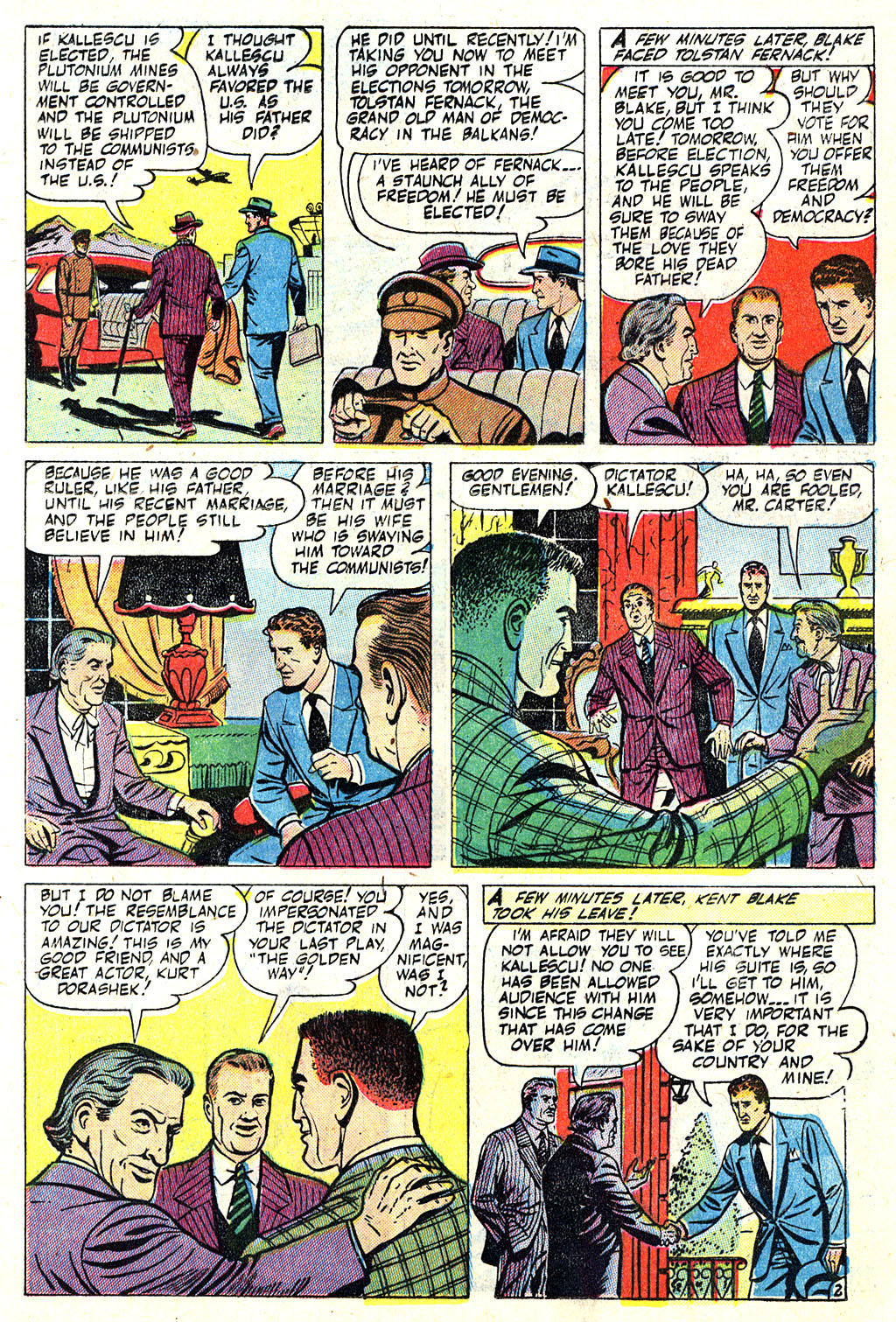 Read online Kent Blake of the Secret Service comic -  Issue #5 - 13