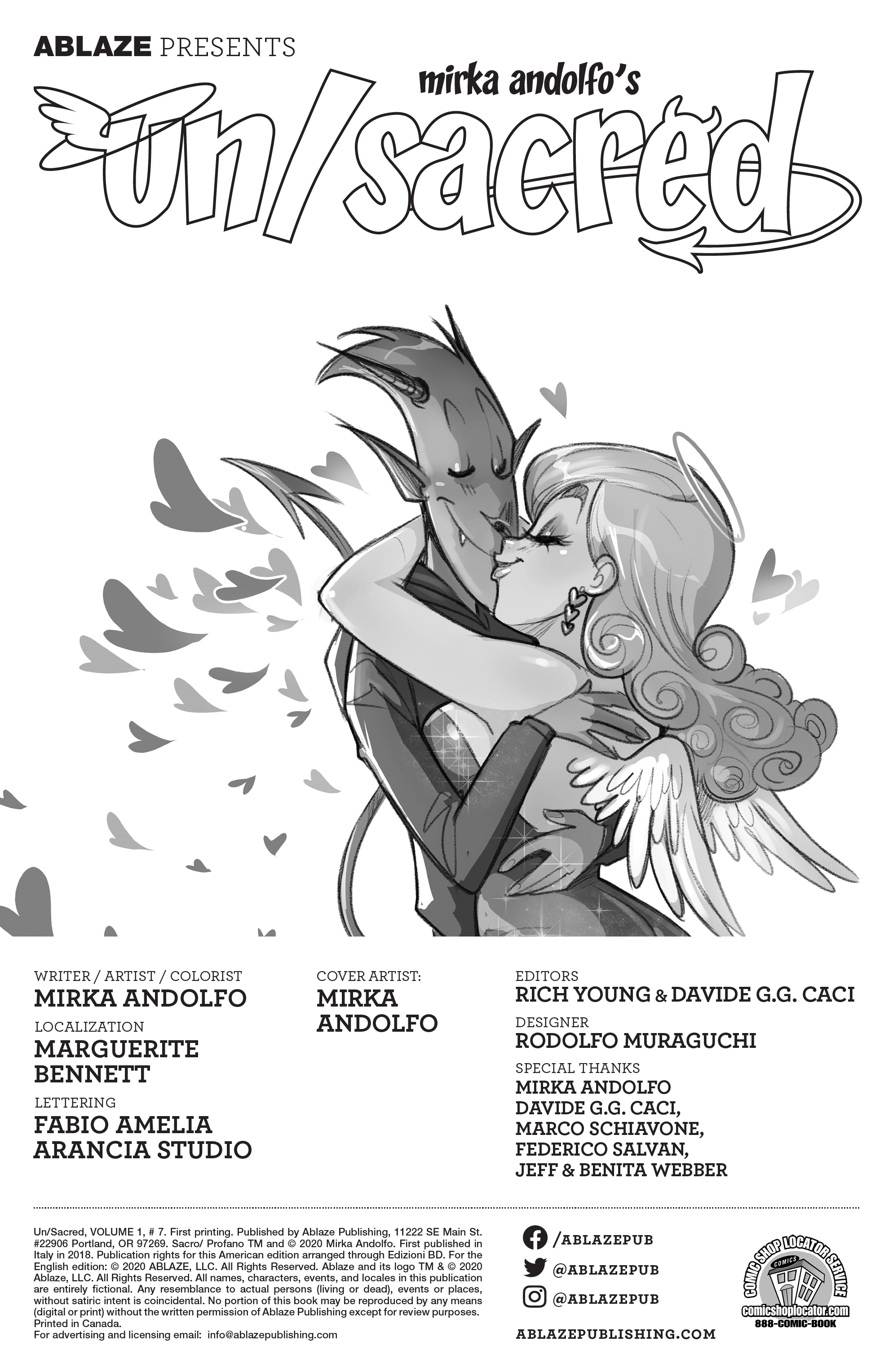 Read online Mirka Andolfo Un/Sacred comic -  Issue #7 - 2