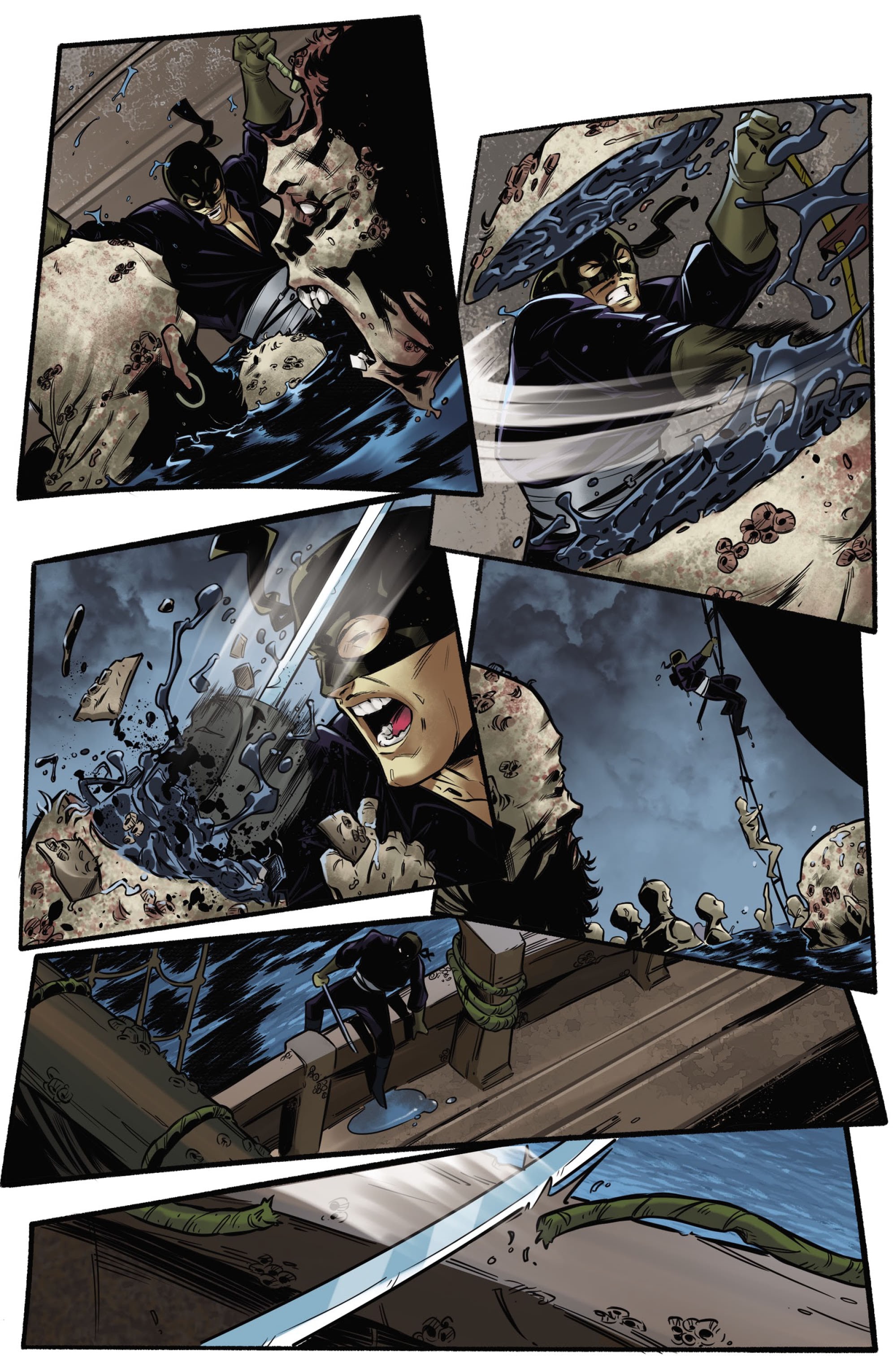 Read online Zorro: Galleon Of the Dead comic -  Issue #2 - 15
