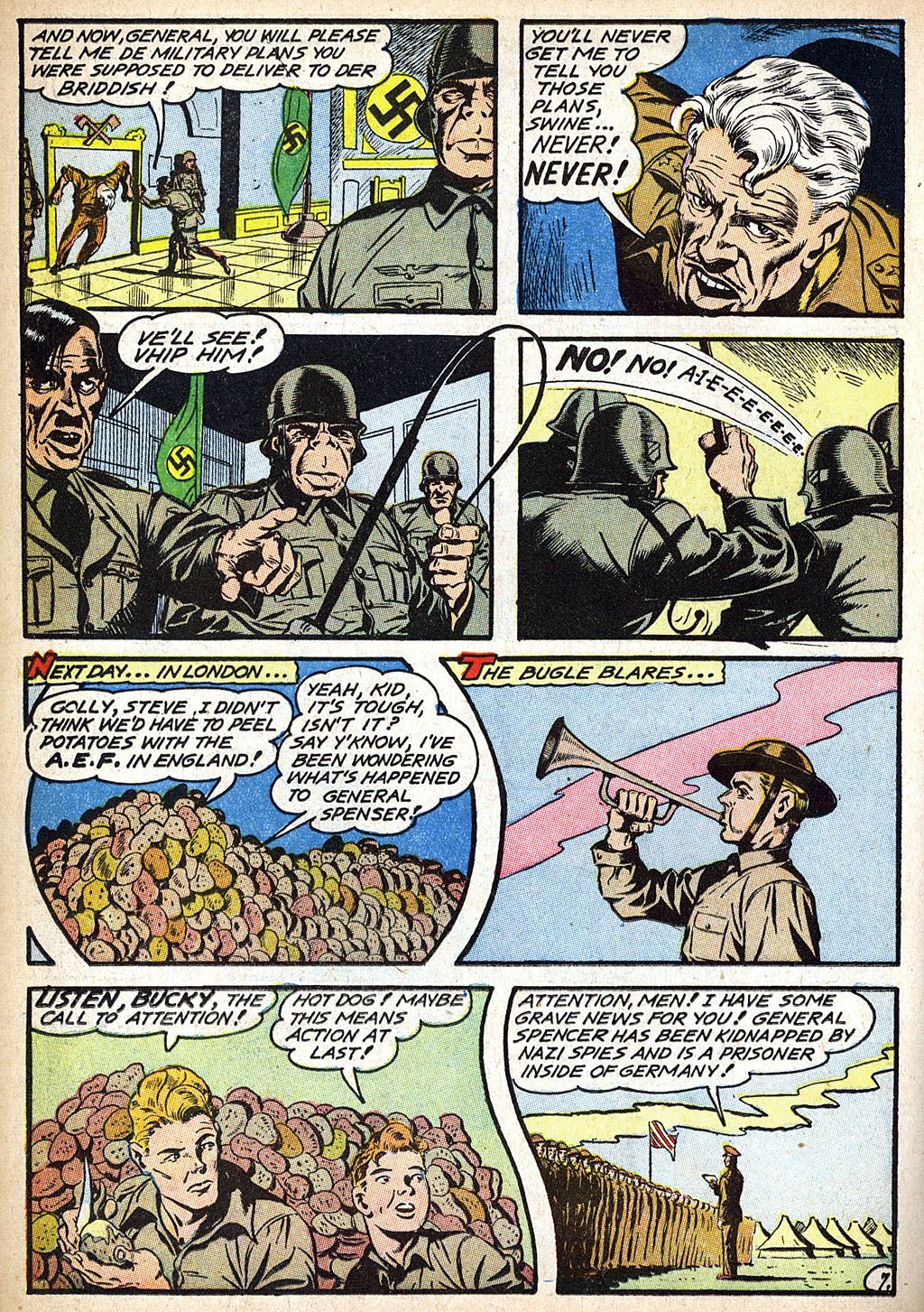Read online Captain America Comics comic -  Issue #19 - 39