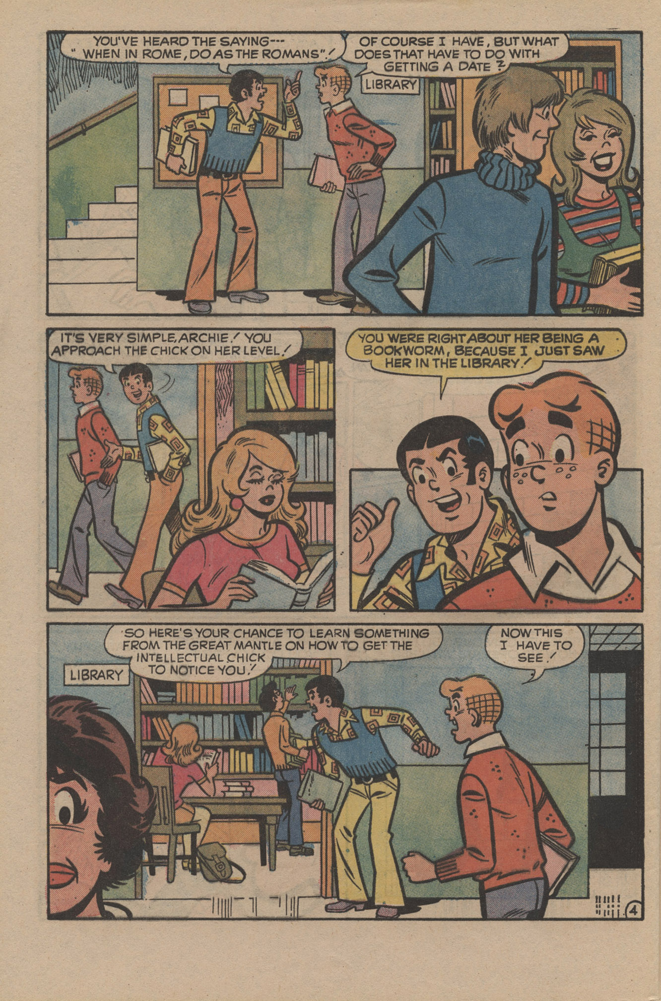 Read online Reggie and Me (1966) comic -  Issue #67 - 48