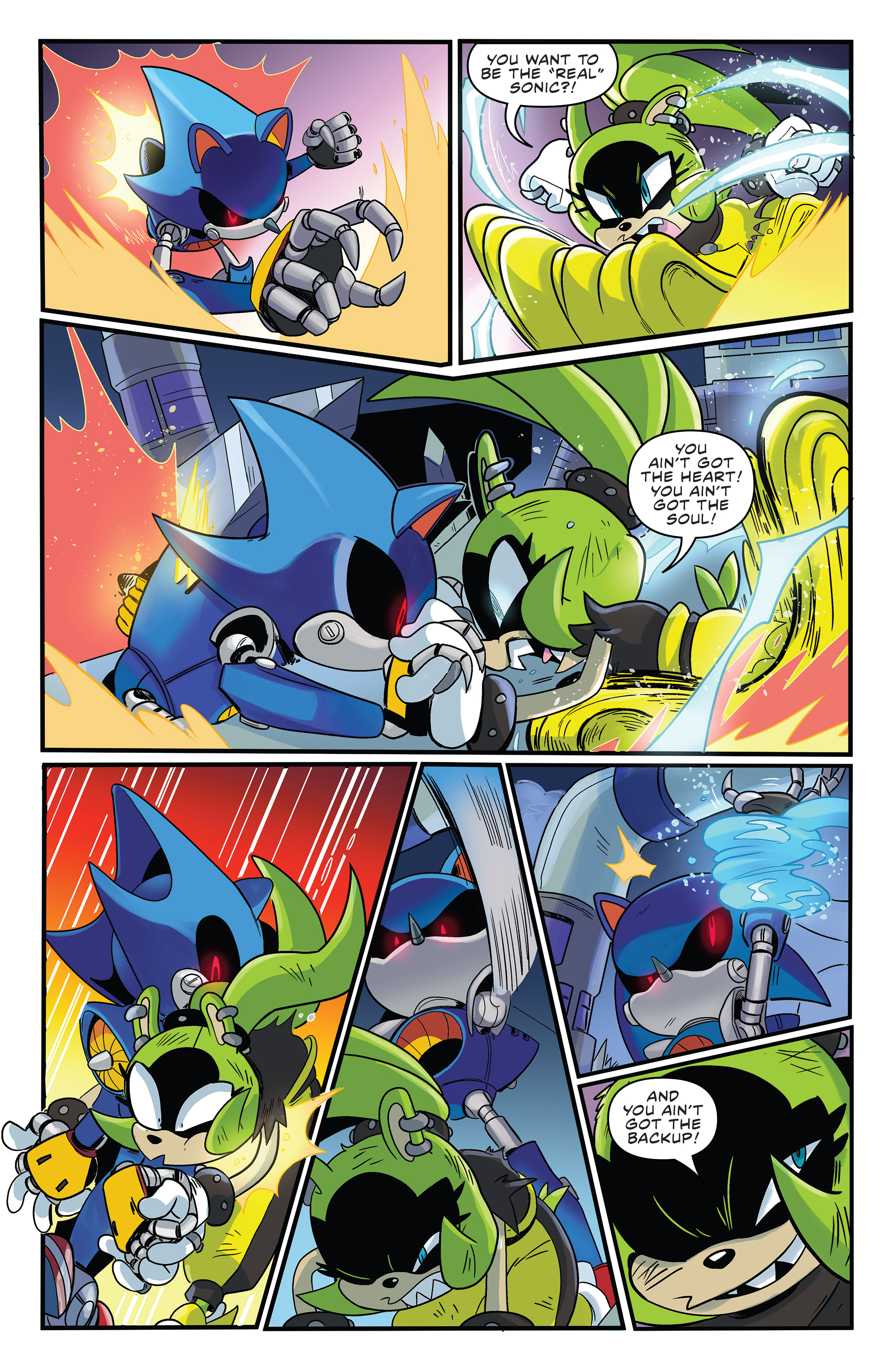 Read online Sonic the Hedgehog: Imposter Syndrome comic -  Issue #4 - 15