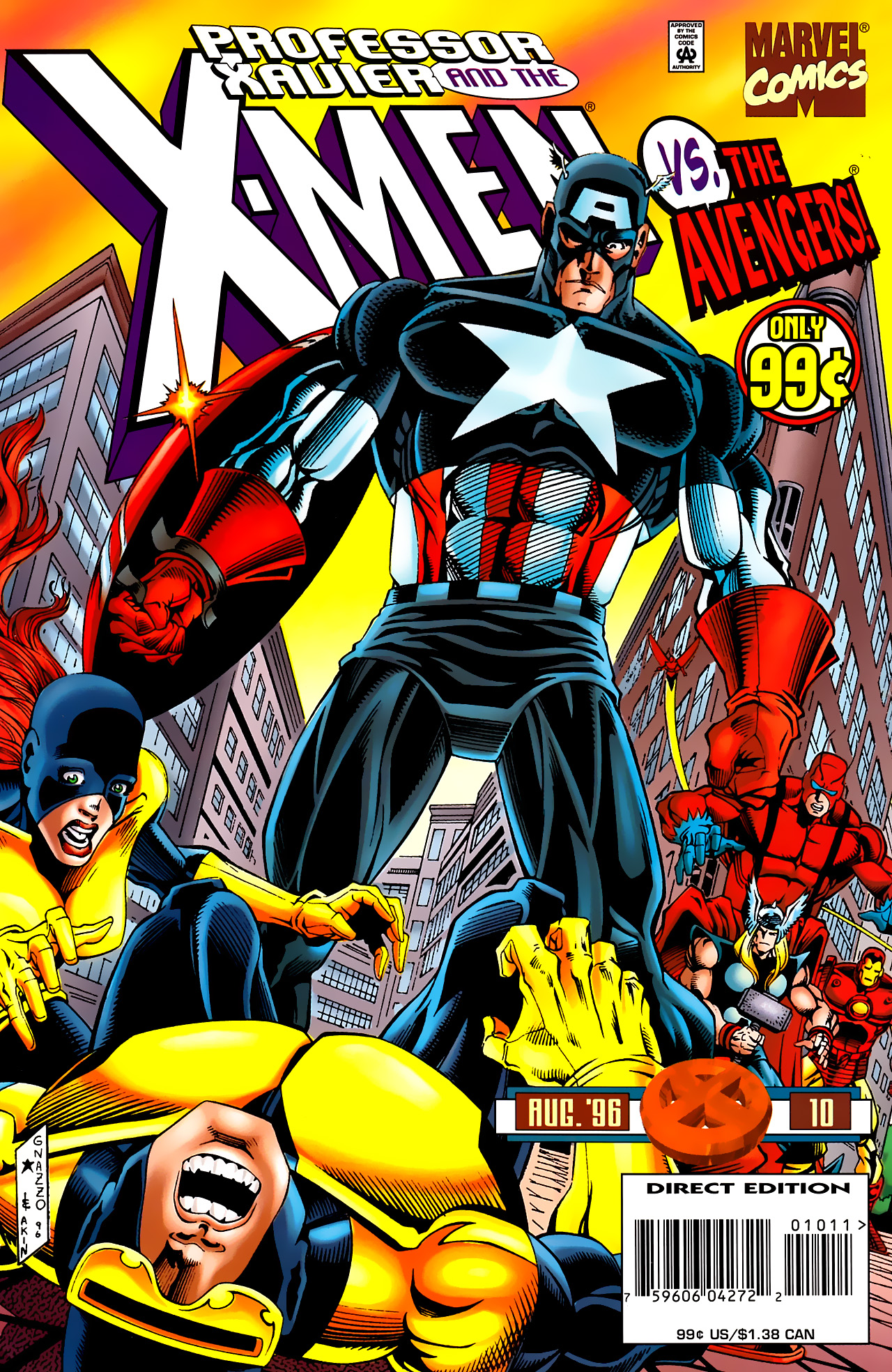 Read online Professor Xavier and the X-Men comic -  Issue #10 - 1