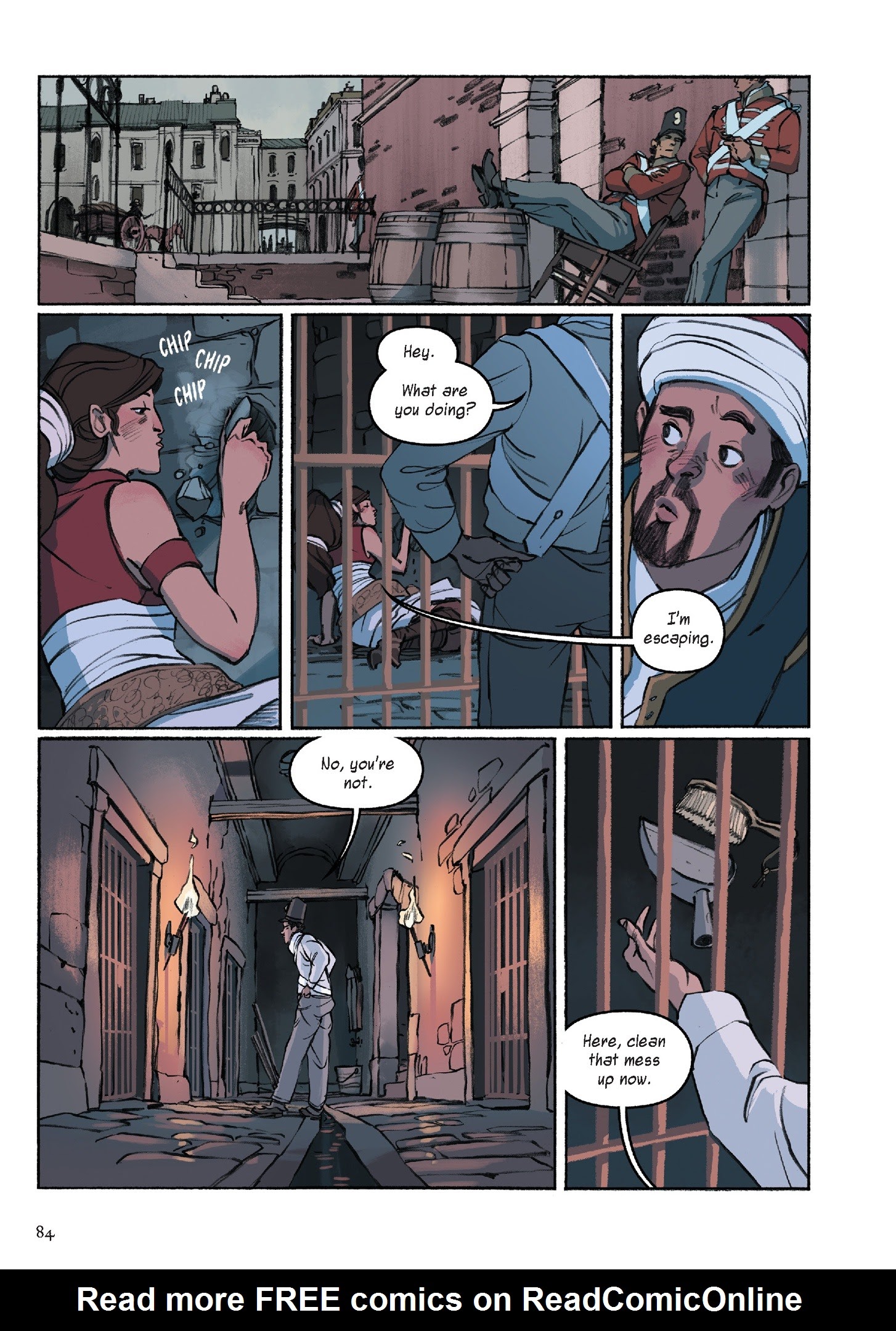 Read online Delilah Dirk and the King's Shilling comic -  Issue # TPB (Part 1) - 86