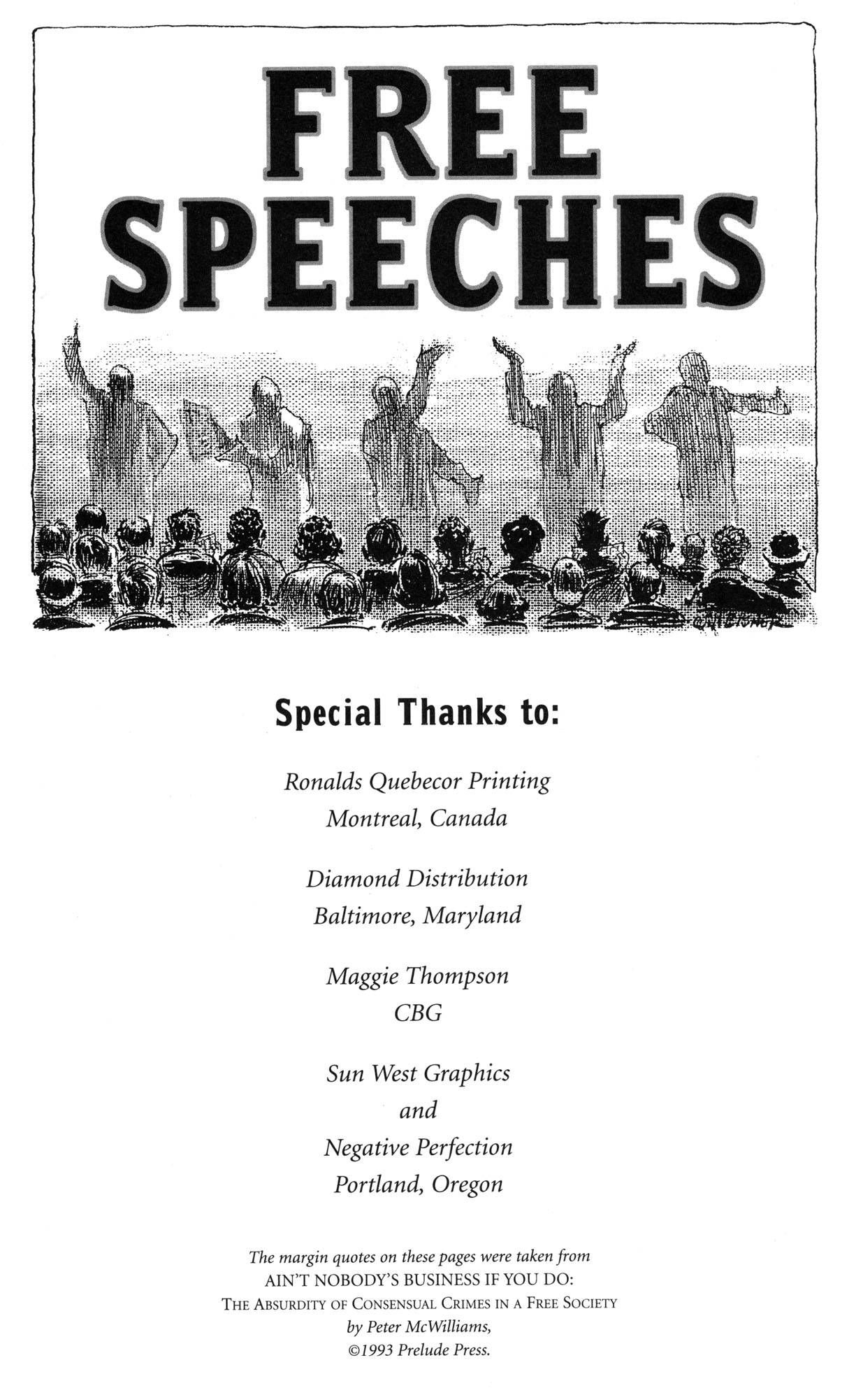 Read online Free Speeches comic -  Issue # Full - 3