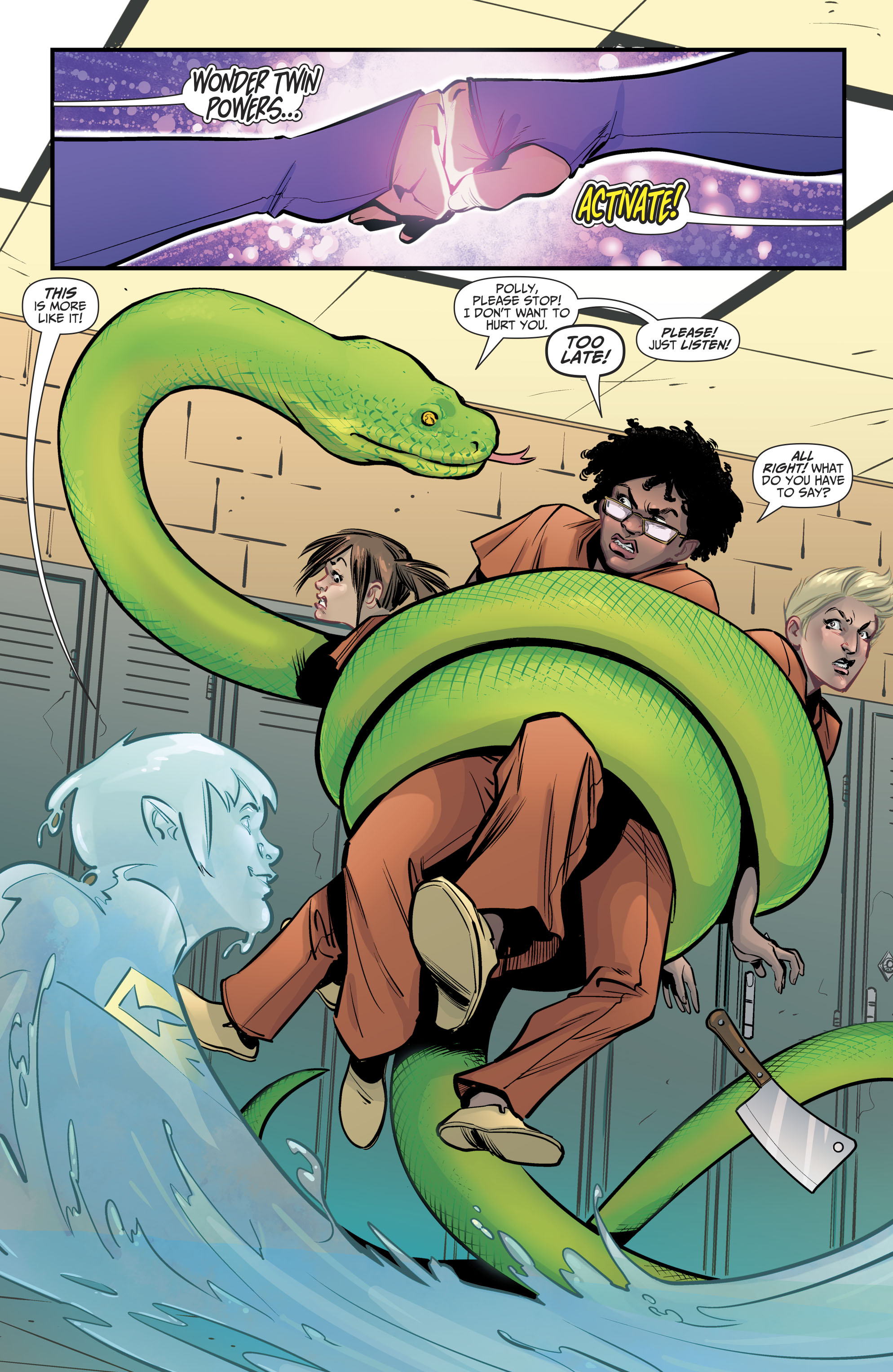 Read online Wonder Twins comic -  Issue #8 - 23