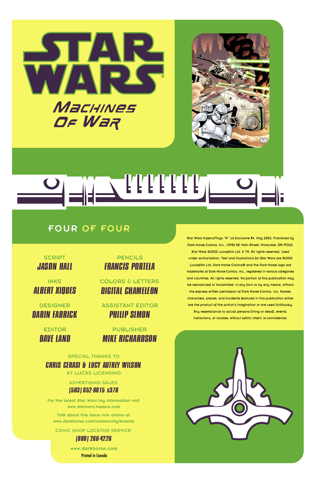 Read online Star Wars: Hasbro/Toys "R" Us Exclusive comic -  Issue #4 - 2