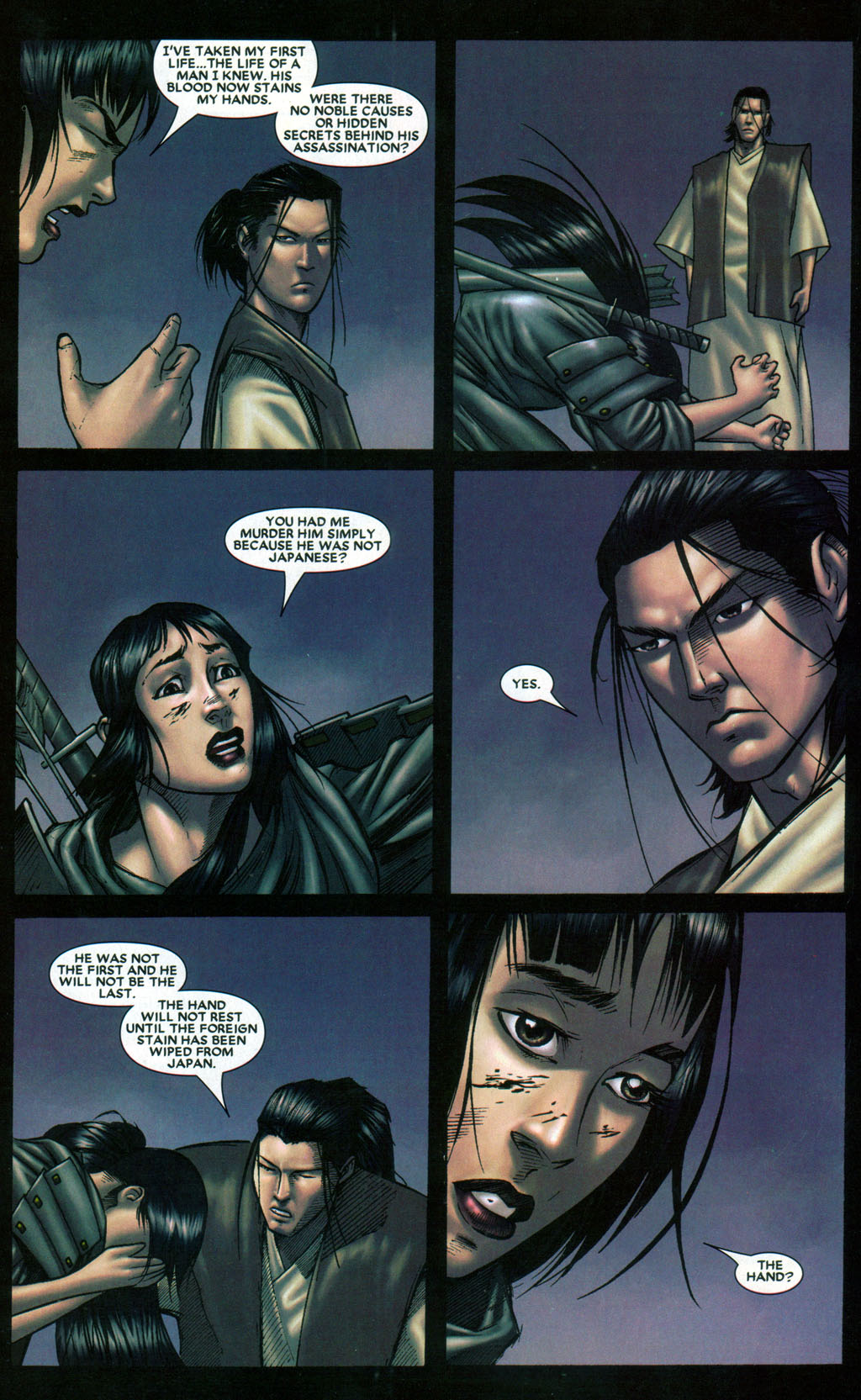 Read online Elektra: The Hand comic -  Issue #4 - 7