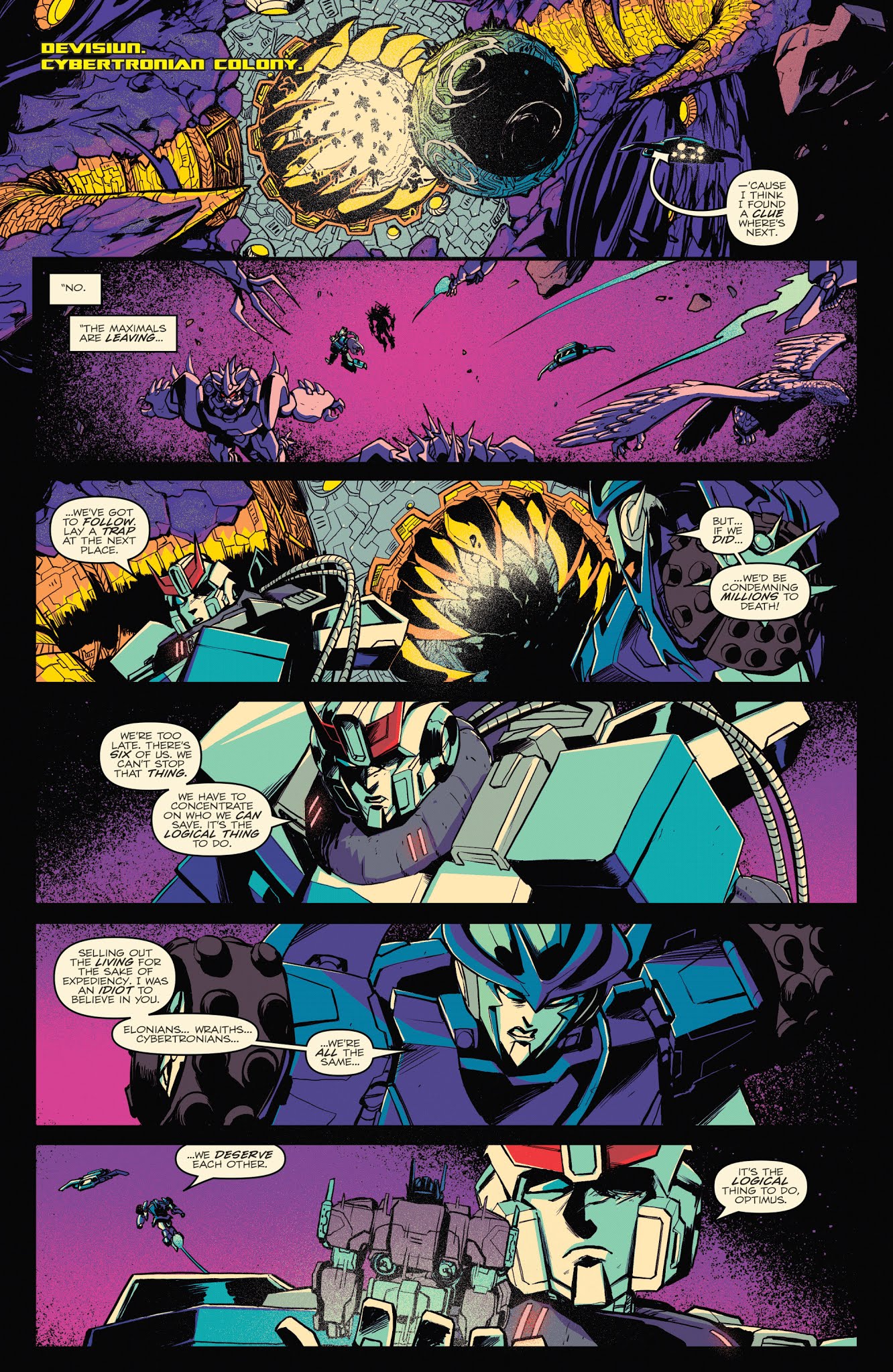 Read online Optimus Prime comic -  Issue #22 - 21