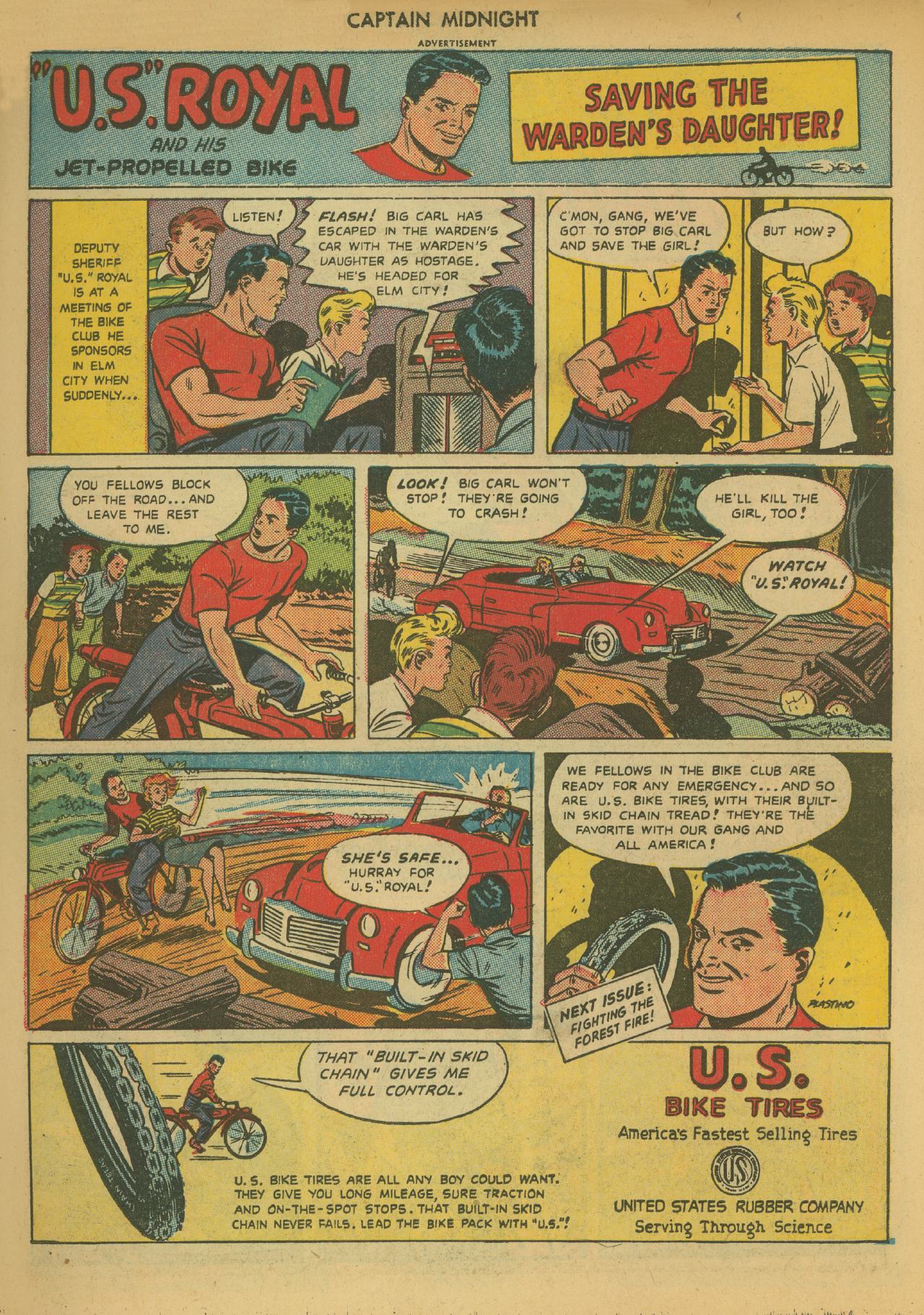 Read online Captain Midnight (1942) comic -  Issue #46 - 15