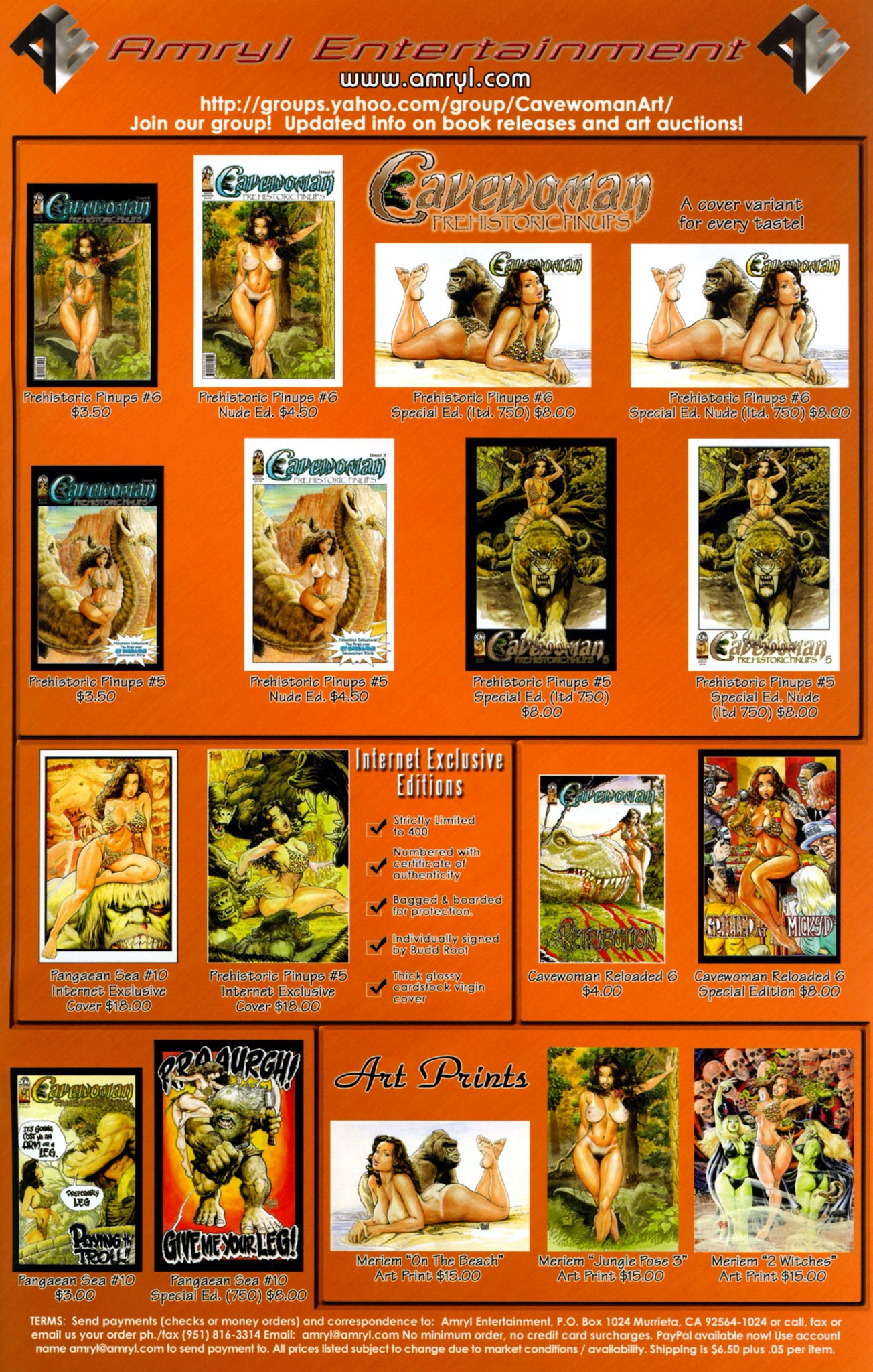 Read online Cavewoman: Prehistoric Pinups comic -  Issue #6 - 27