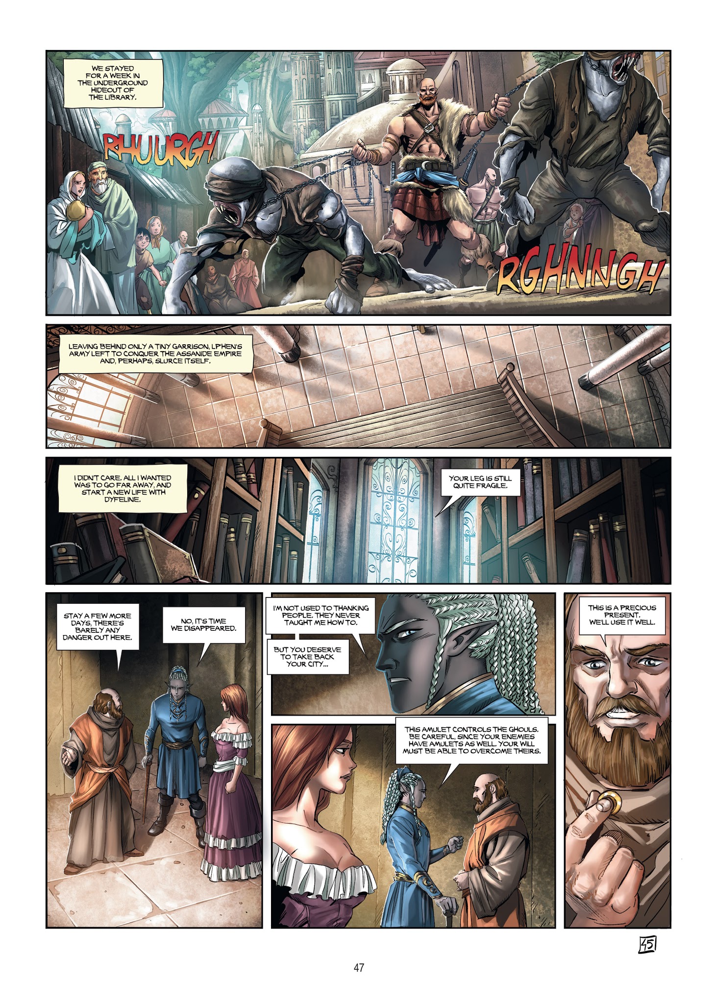 Read online Elves comic -  Issue #15 - 47