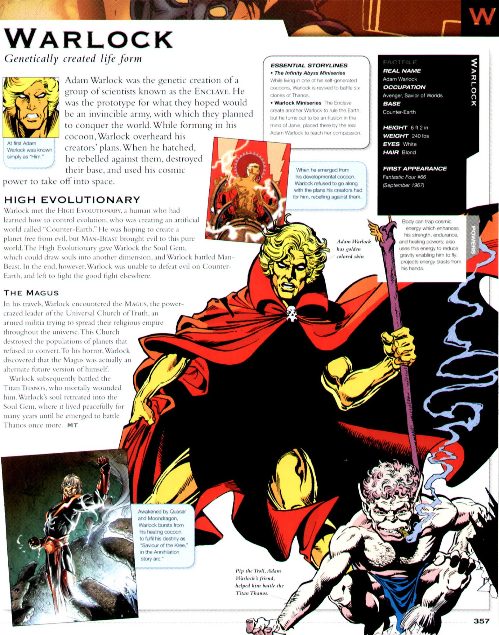 Read online The Marvel Encyclopedia comic -  Issue # TPB 2 (Part 4) - 27