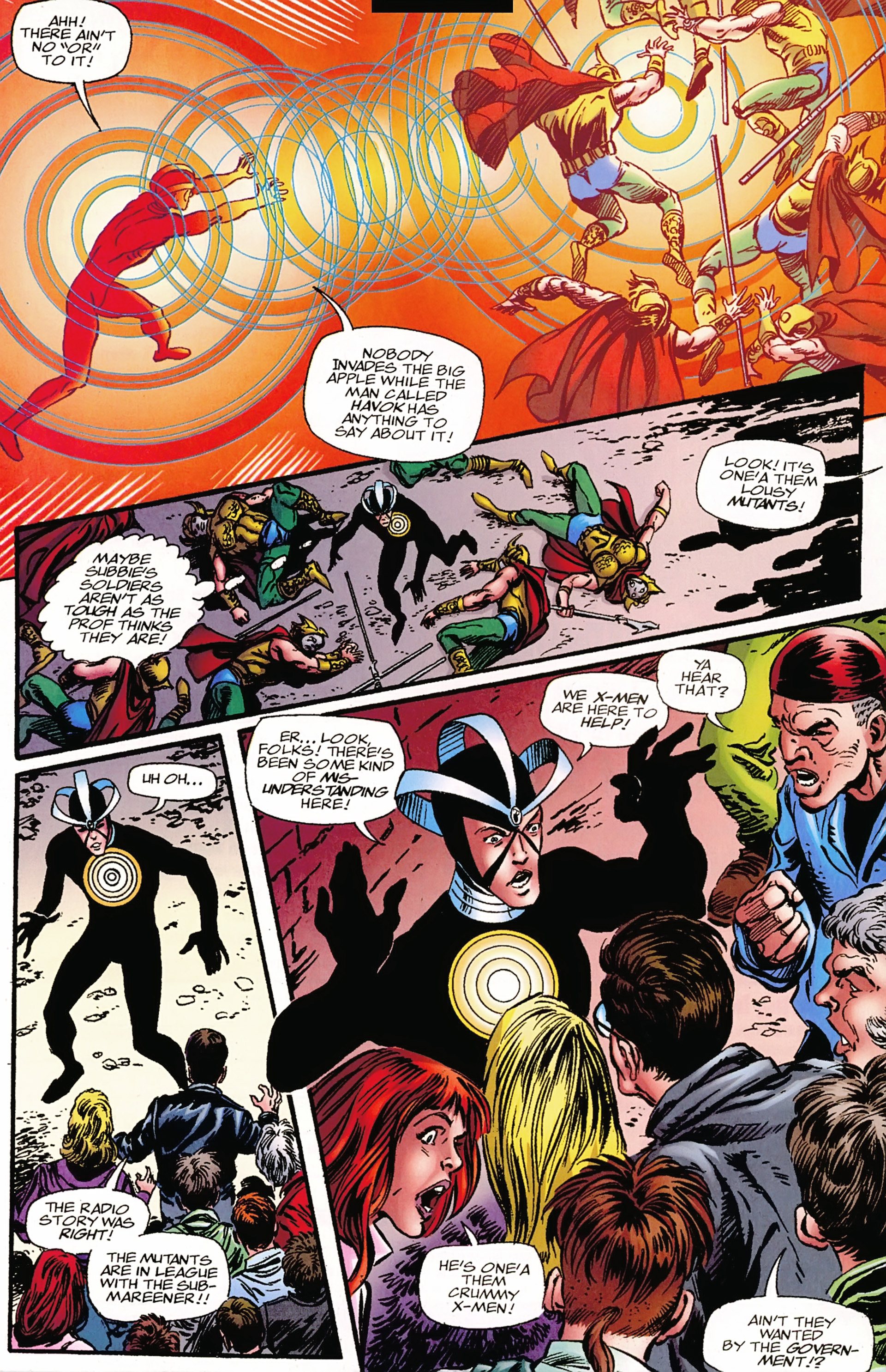 Read online X-Men: Hidden Years comic -  Issue #21 - 20