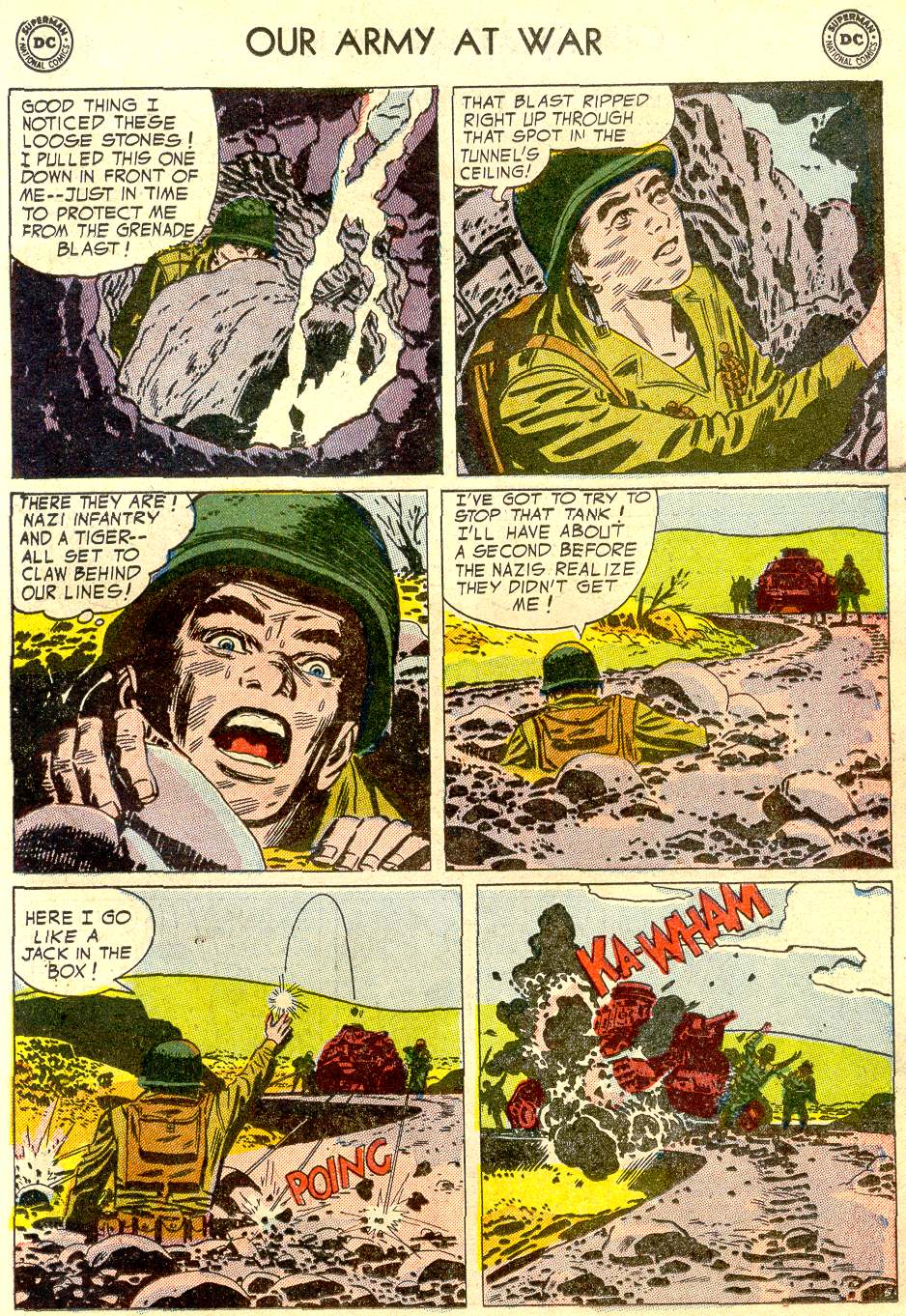 Read online Our Army at War (1952) comic -  Issue #28 - 23