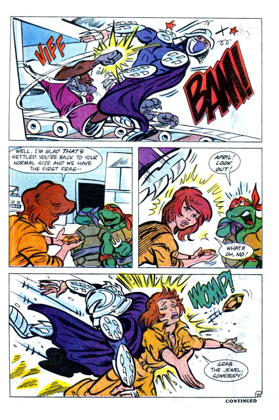 Read online Teenage Mutant Ninja Turtles Adventures (1989) comic -  Issue #4 - 23