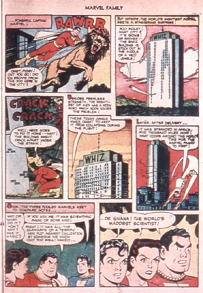 Read online The Marvel Family comic -  Issue #80 - 21