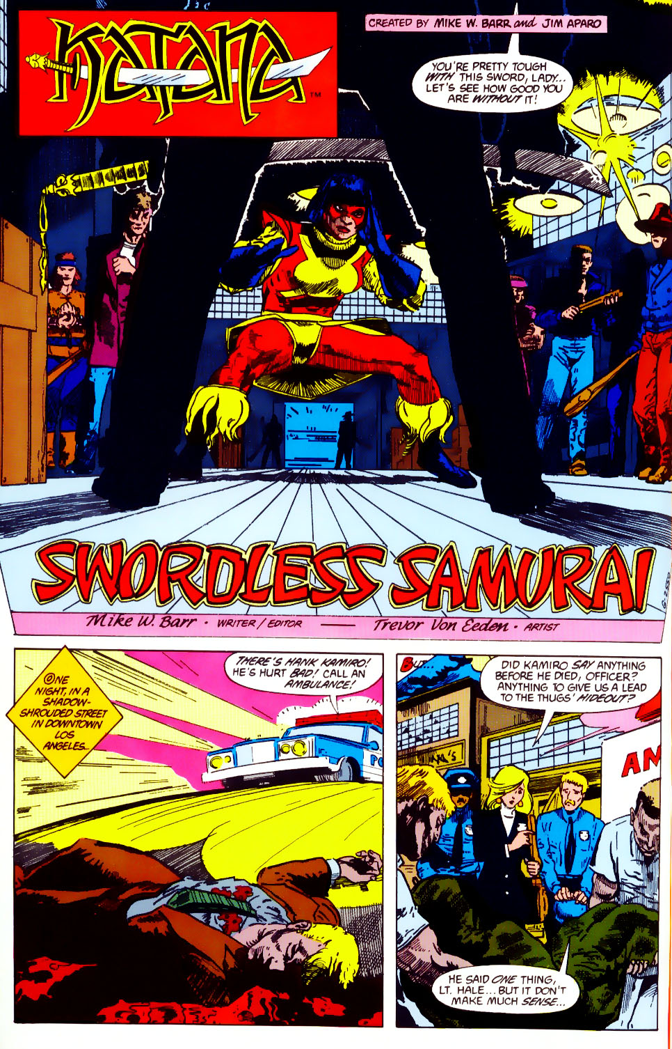 Read online The Outsiders (1985) comic -  Issue #11 - 21