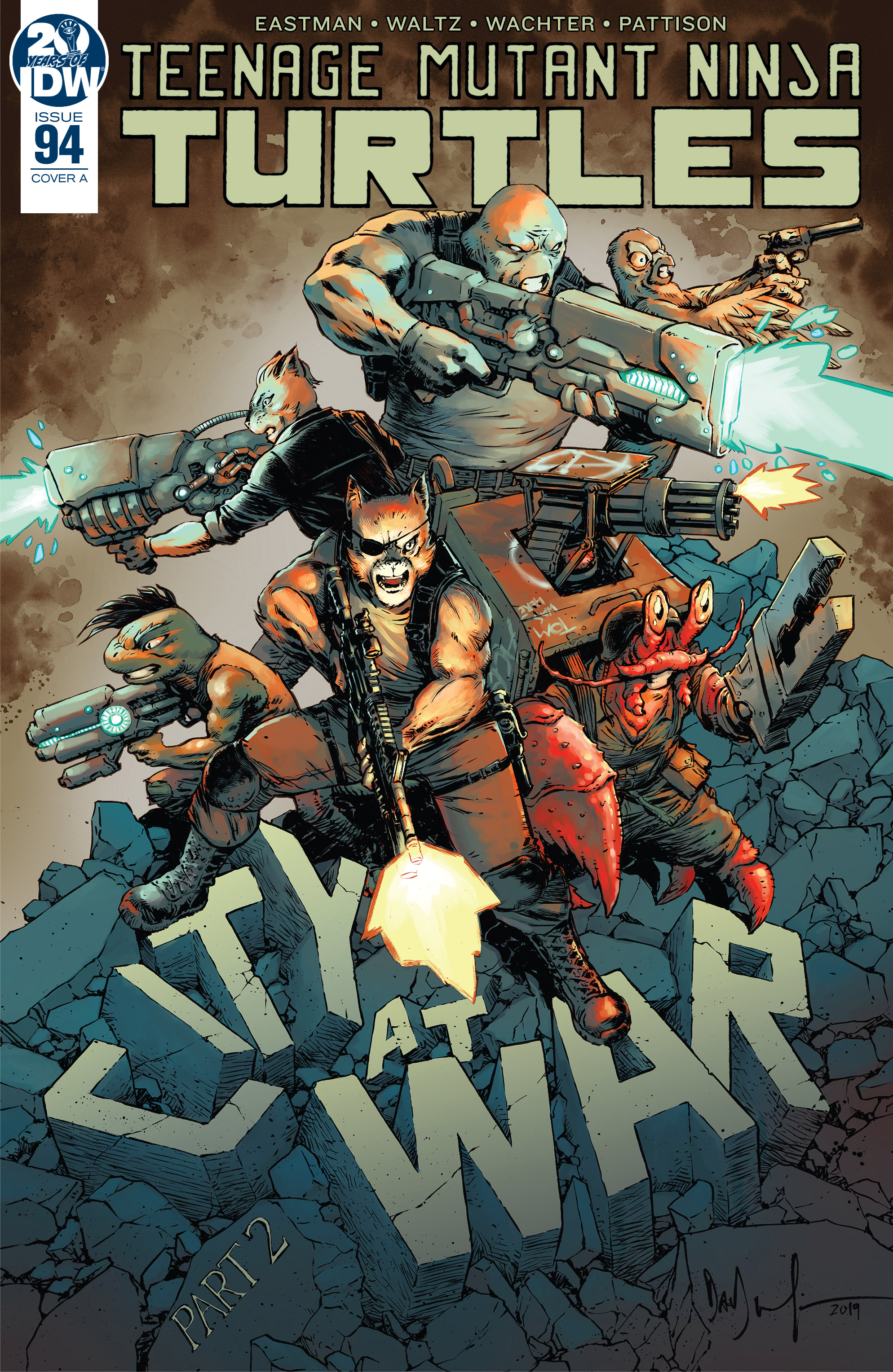Read online Teenage Mutant Ninja Turtles (2011) comic -  Issue #94 - 1