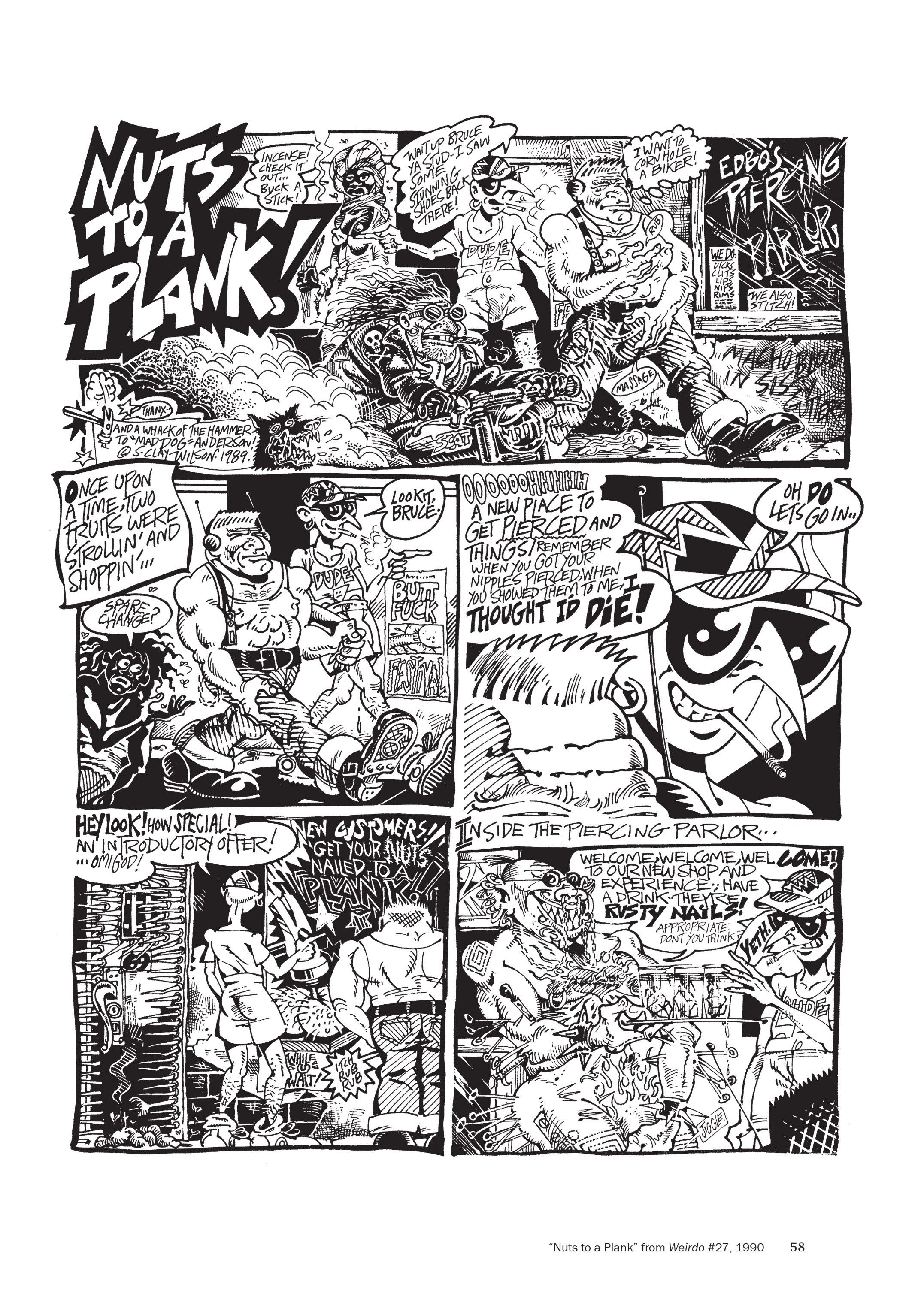 Read online The Mythology of S. Clay Wilson comic -  Issue # Belgian Lace from Hell (Part 1) - 60