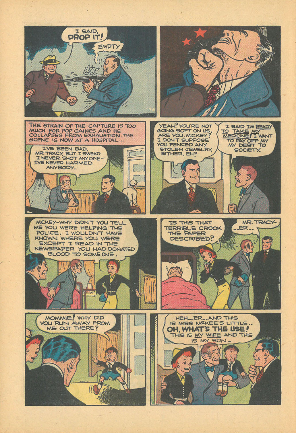Read online Dick Tracy comic -  Issue #134 - 24