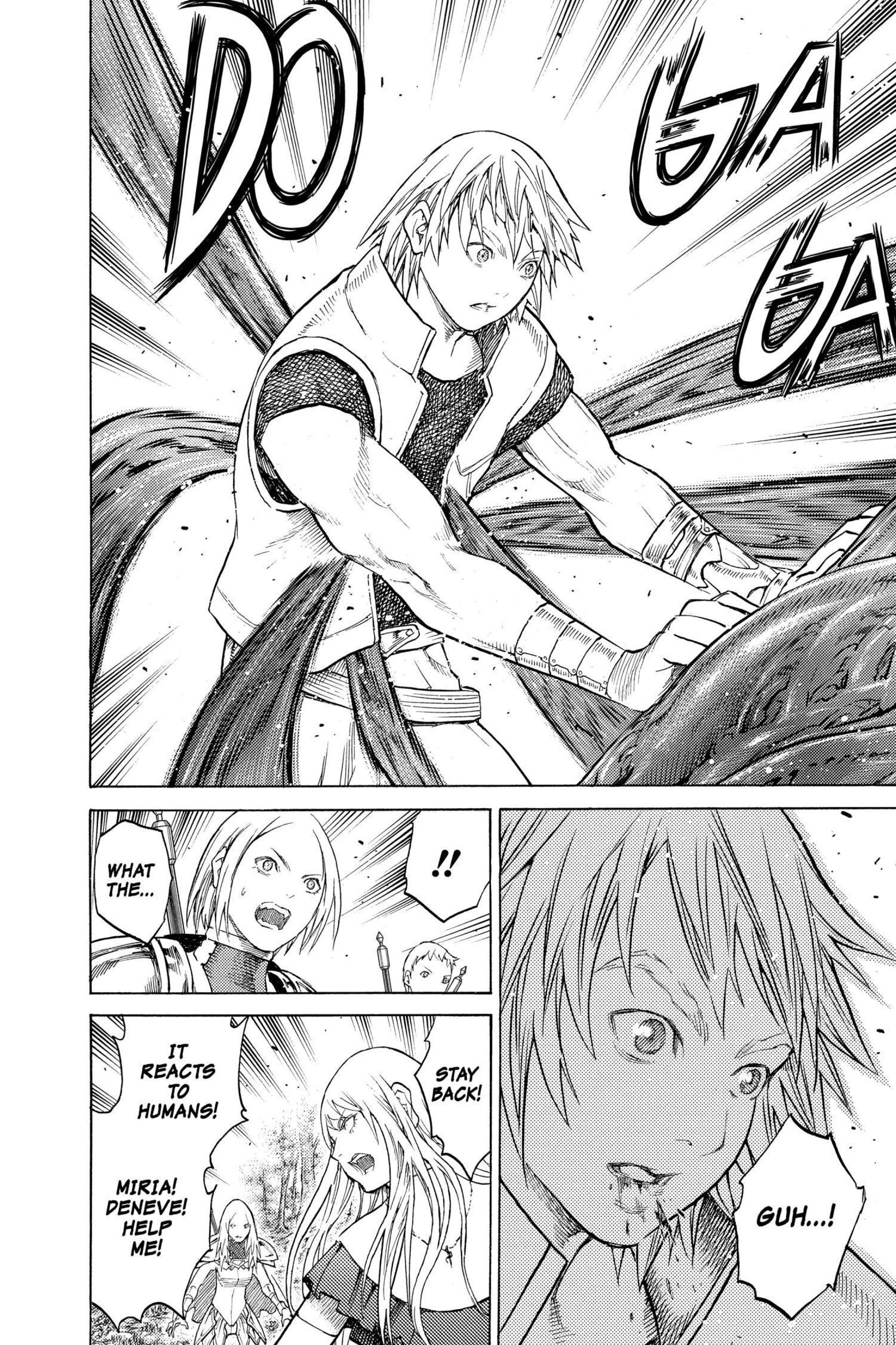 Read online Claymore comic -  Issue #23 - 101