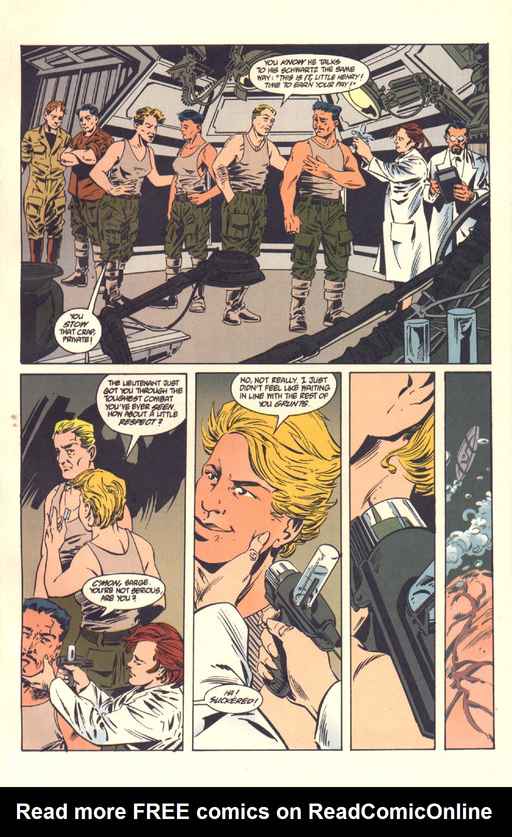 Read online Aliens: Colonial Marines comic -  Issue #6 - 17