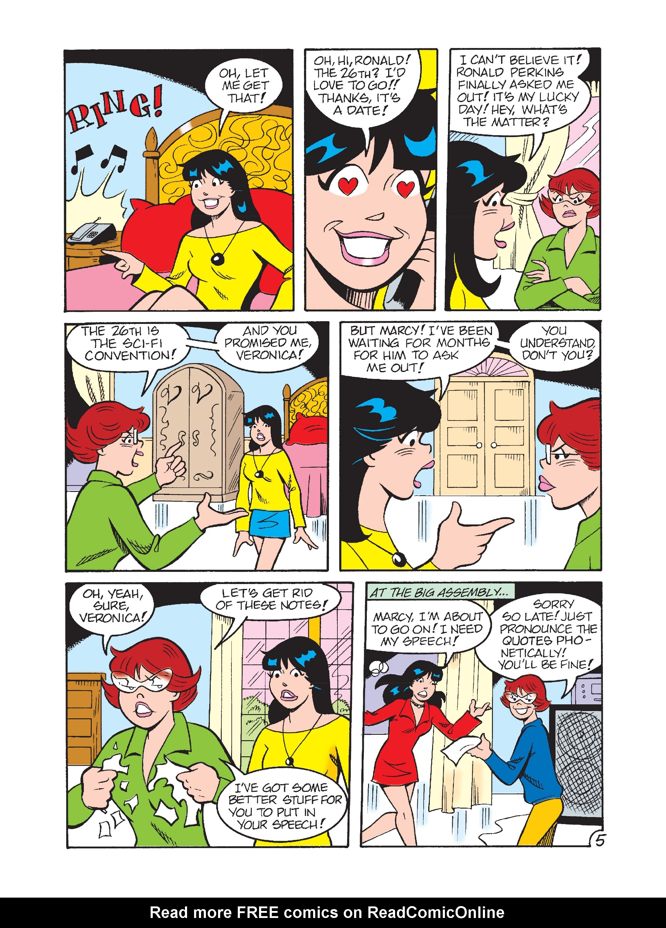 Read online Betty & Veronica Friends Double Digest comic -  Issue #240 - 227