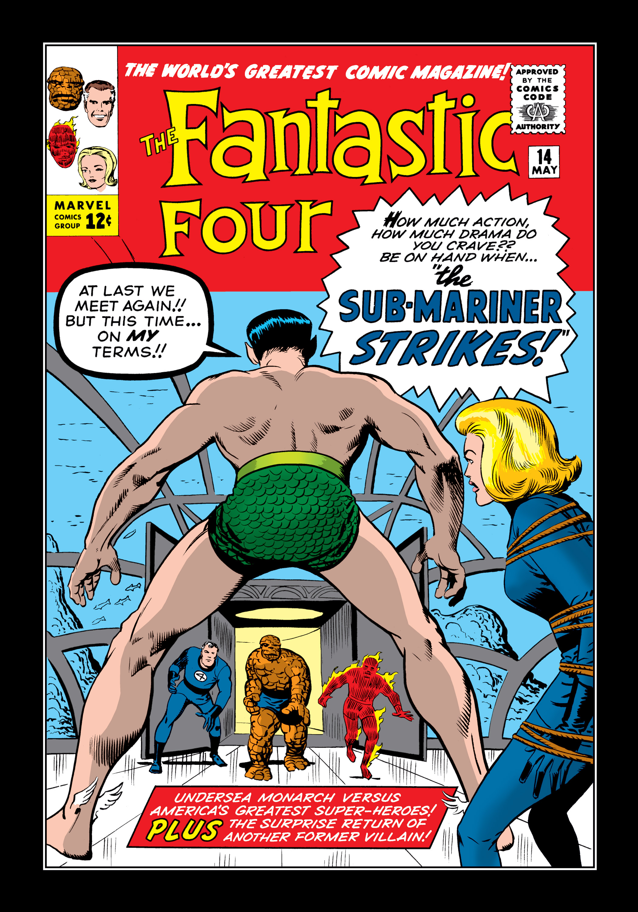 Read online Marvel Masterworks: The Fantastic Four comic -  Issue # TPB 2 (Part 1) - 77