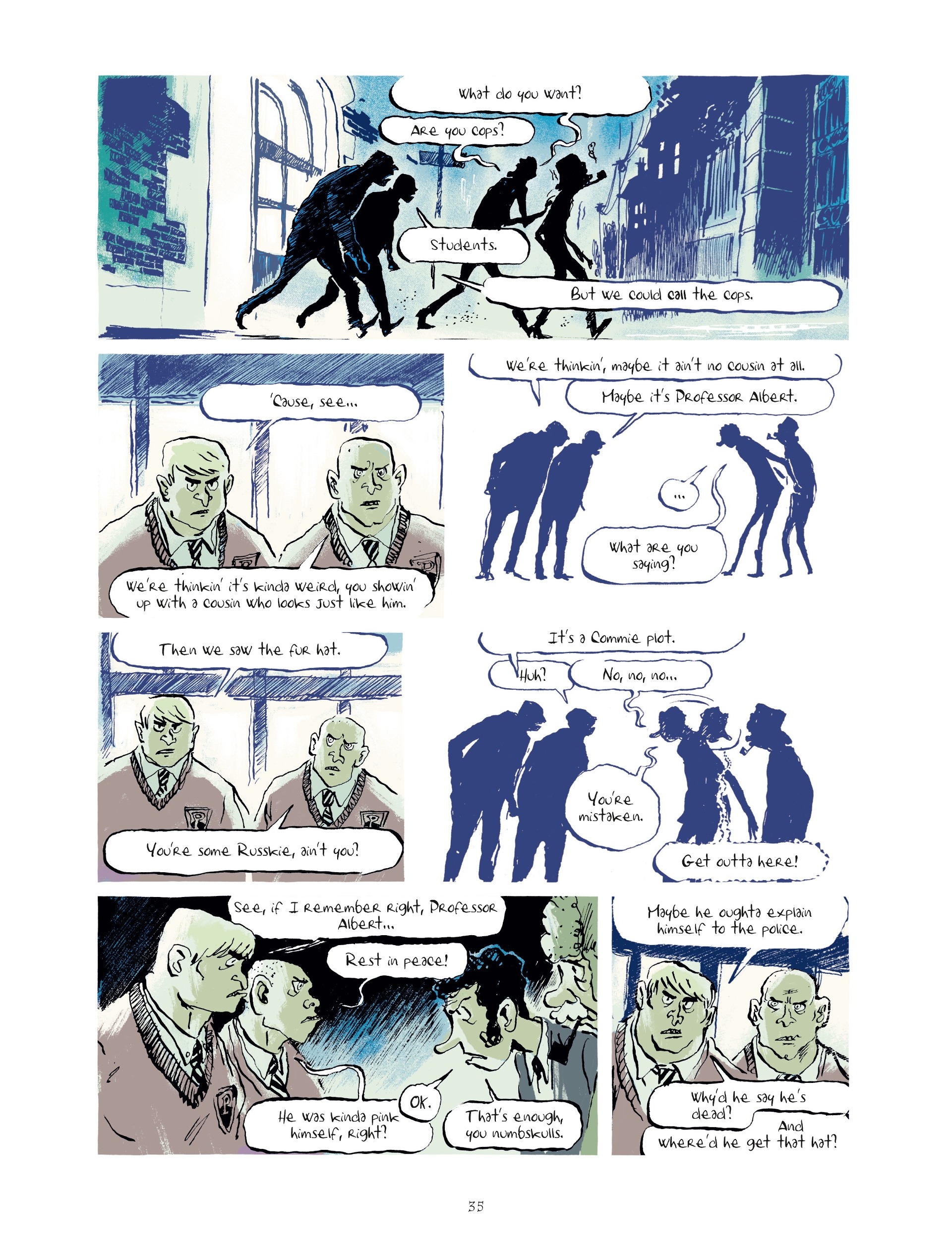 Read online Brain Drain comic -  Issue #1 - 34