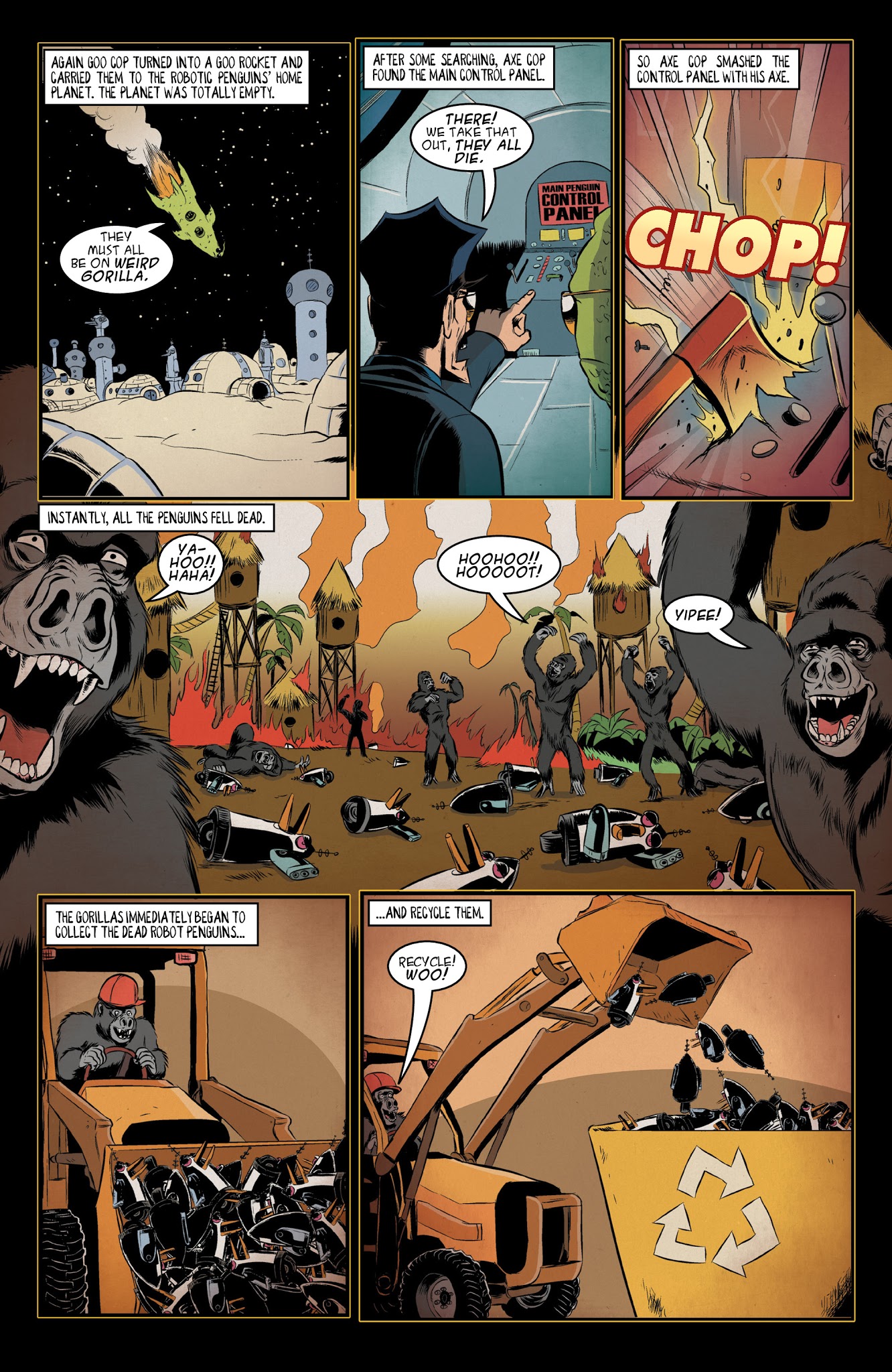 Read online Axe Cop comic -  Issue # TPB 4 - 23