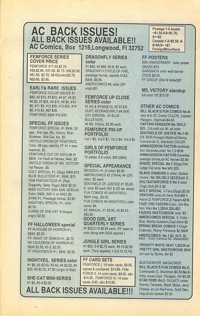 Read online Femforce comic -  Issue #67 - 27