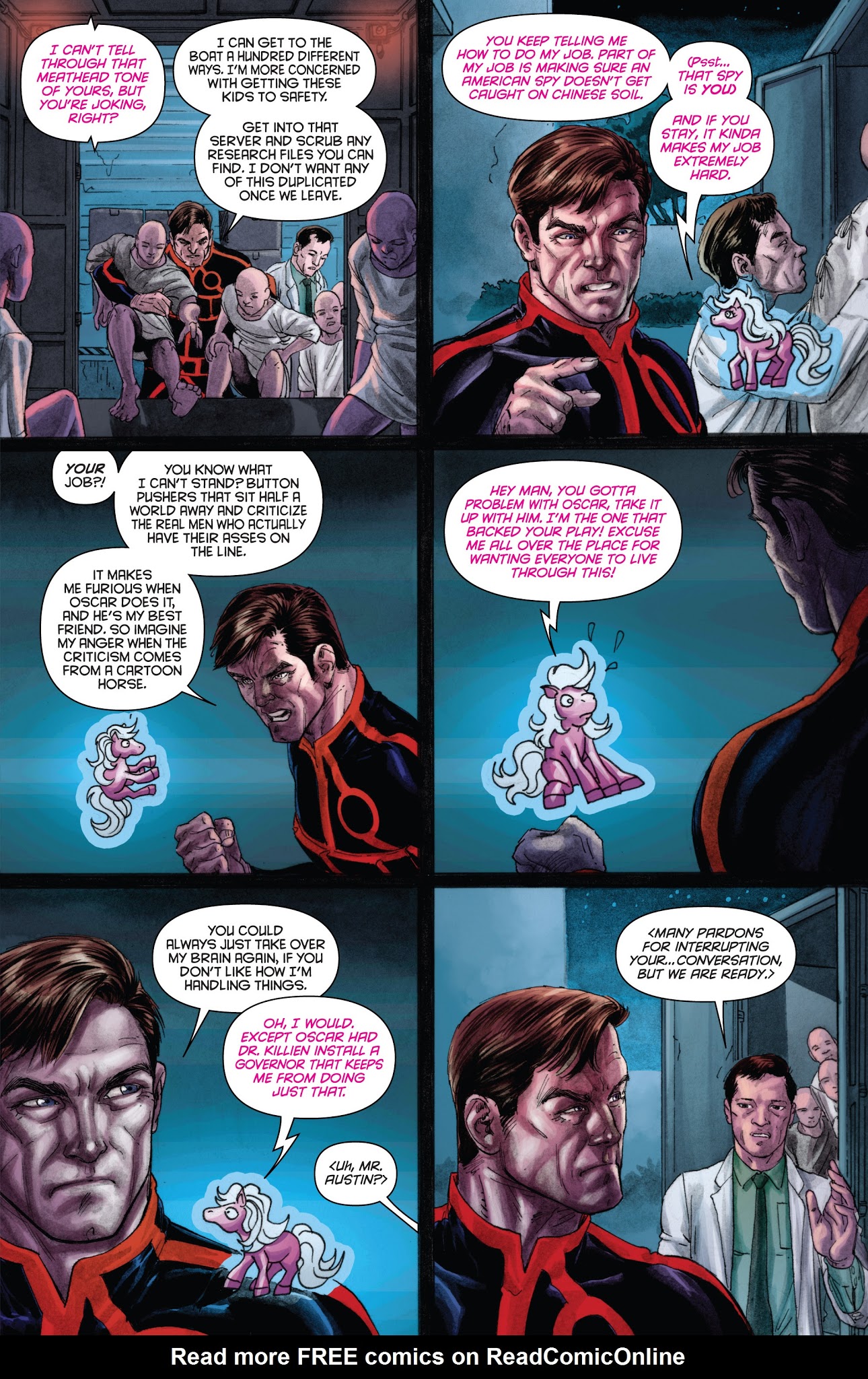 Read online Bionic Man comic -  Issue #23 - 9