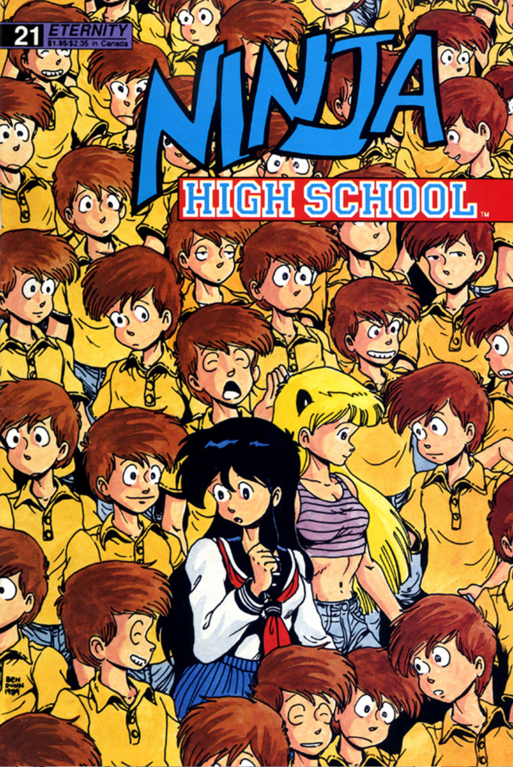Read online Ninja High School (1986) comic -  Issue #21 - 1