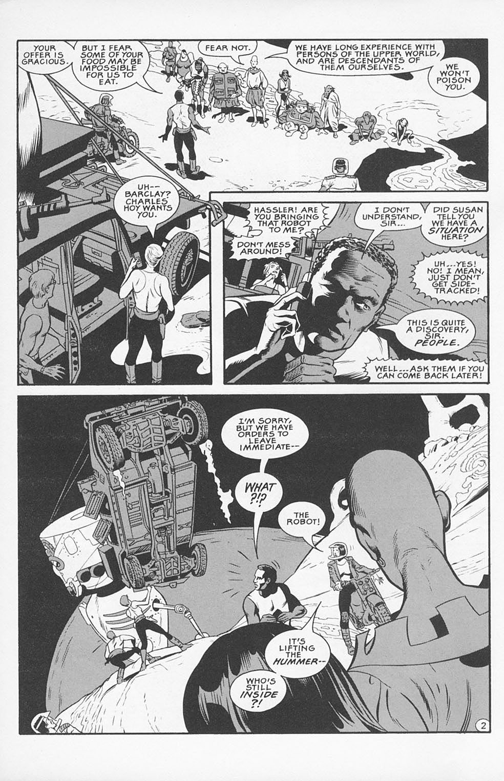 Read online World Below: Deeper And Stranger comic -  Issue #4 - 4