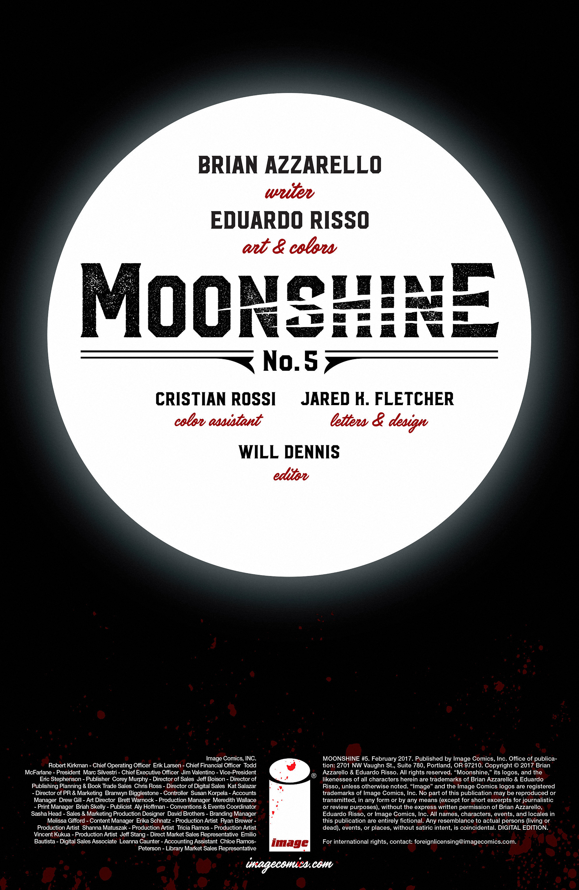 Read online Moonshine comic -  Issue #5 - 2