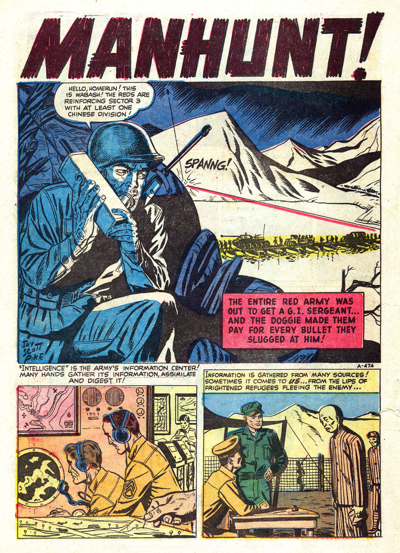 Read online War Action comic -  Issue #4 - 12