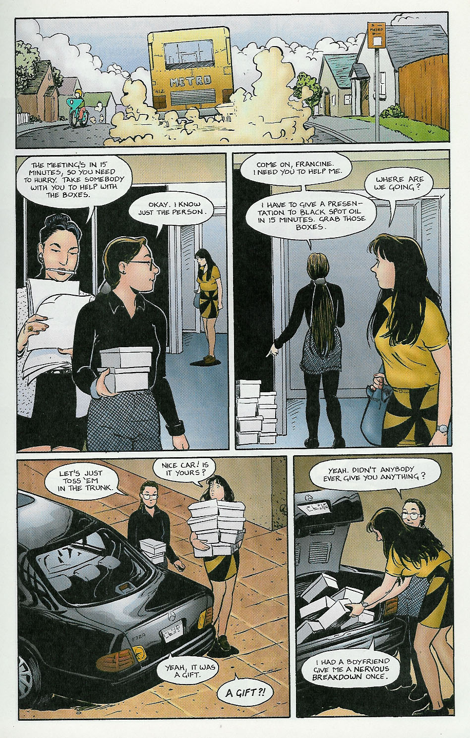 Read online Strangers in Paradise comic -  Issue #5 - 6