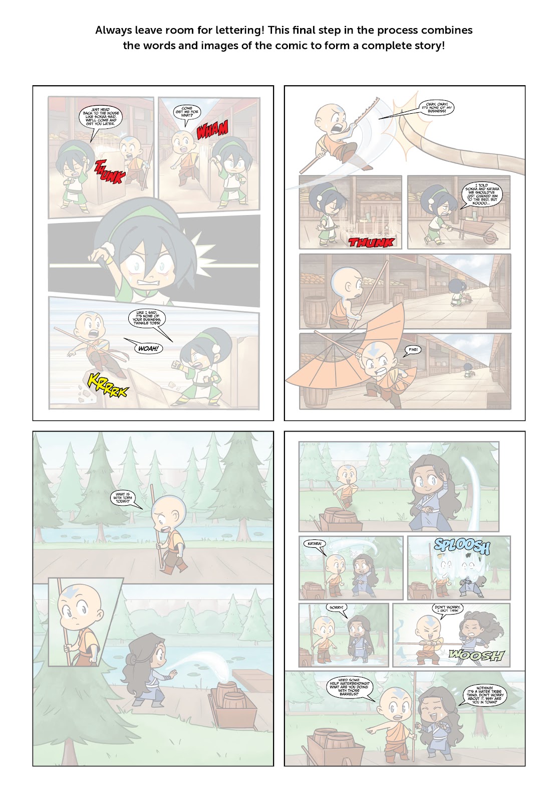 Avatar: The Last Airbender Chibis - Aang's Unfreezing Day issue Full - Page 47