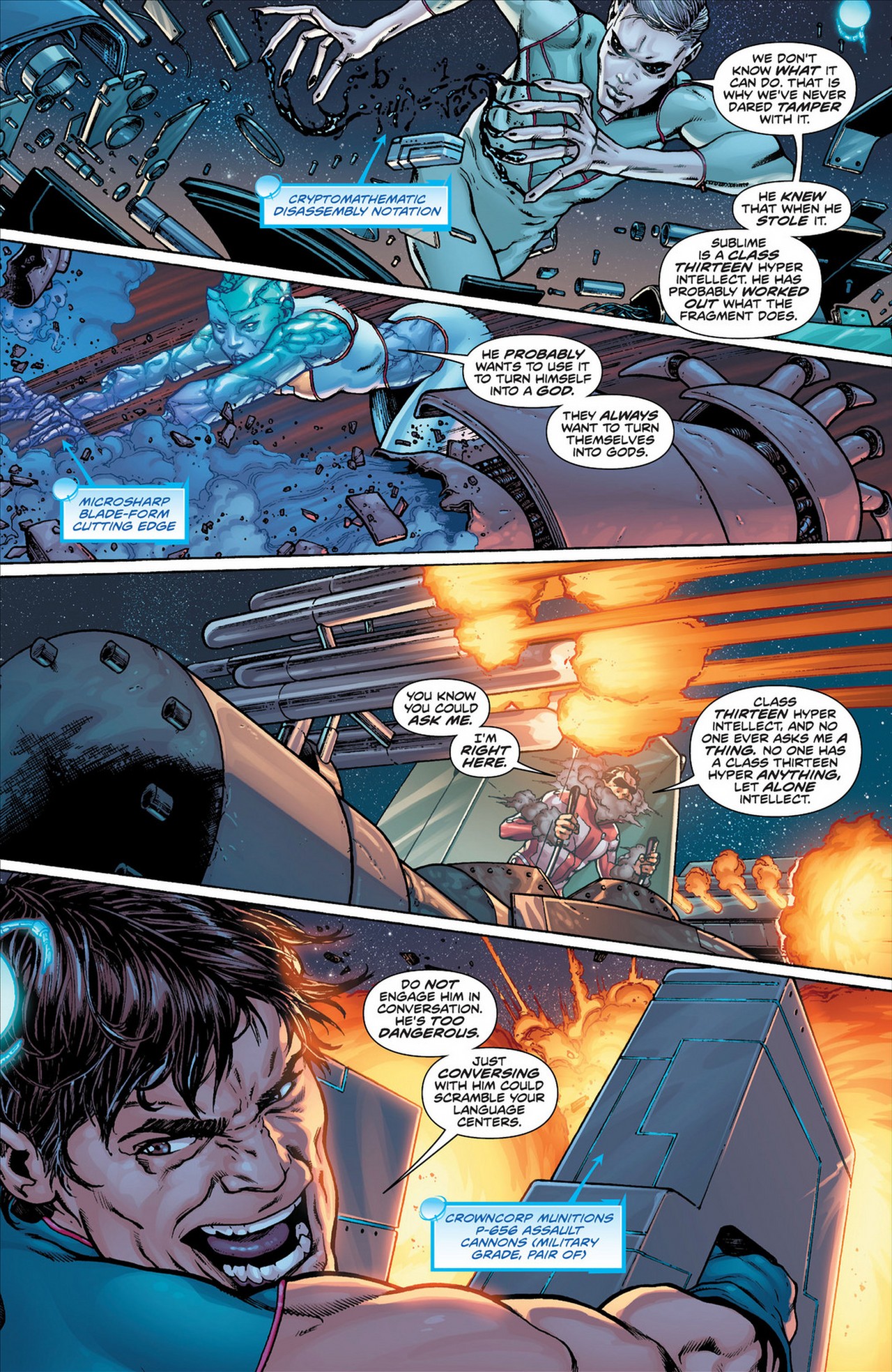 Read online The Hypernaturals comic -  Issue #1 - 13