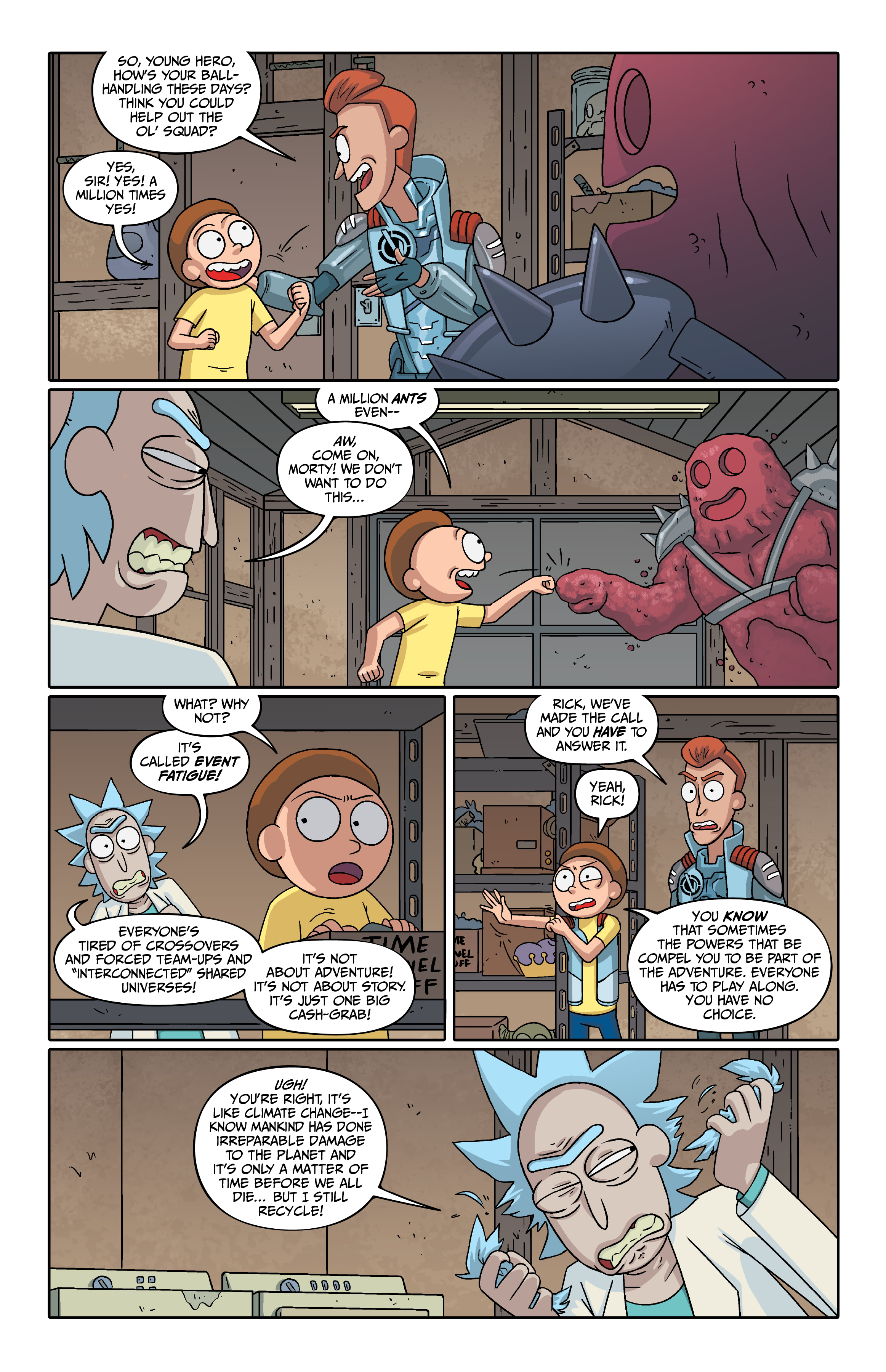 Read online Rick and Morty comic -  Issue # (2015) _Deluxe Edition 5 (Part 2) - 35