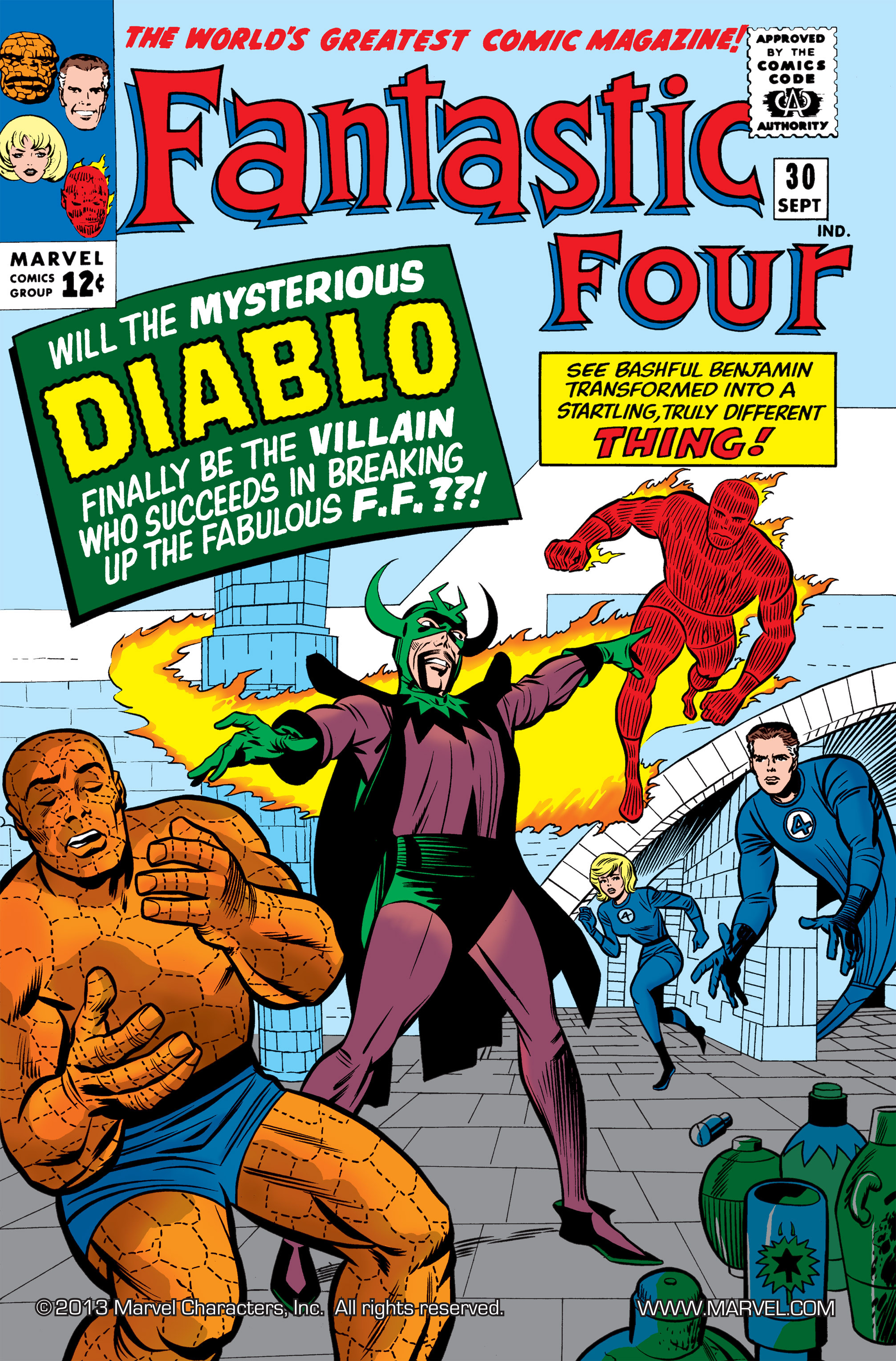 Read online Fantastic Four (1961) comic -  Issue #30 - 1