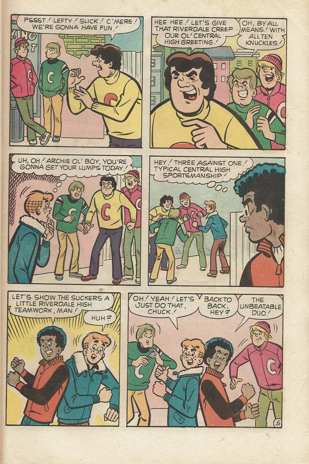 Read online Archie at Riverdale High (1972) comic -  Issue #38 - 31